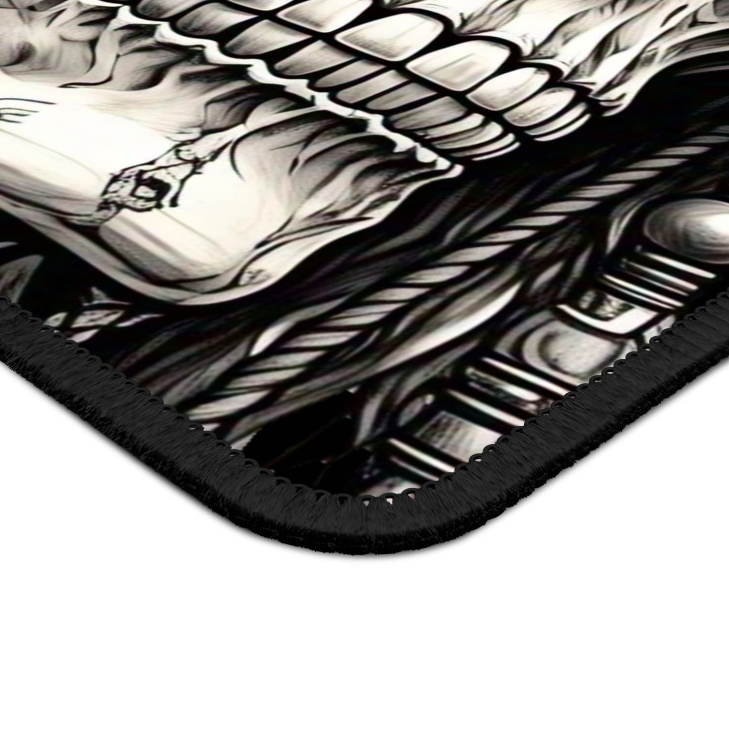 Skull Gaming Mouse Pad | Pirate Decor, Gamer Gift, Desktop Accessories, Unique Computer Gear, Halloween Style