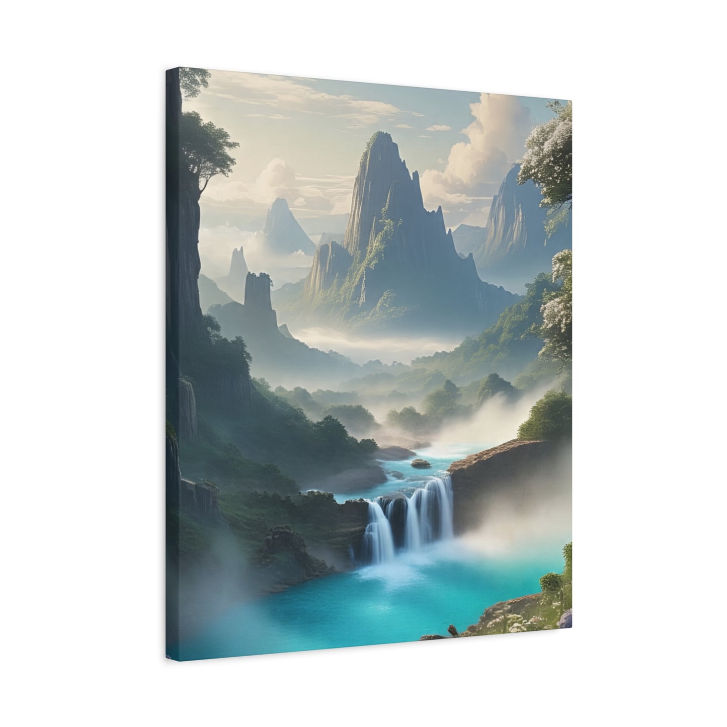 Scenic Landscape Canvas Print, Wall Art Decor, Home Decoration, Nature Wall Art, Gift for Nature Lovers, Tranquil Art for Living Room