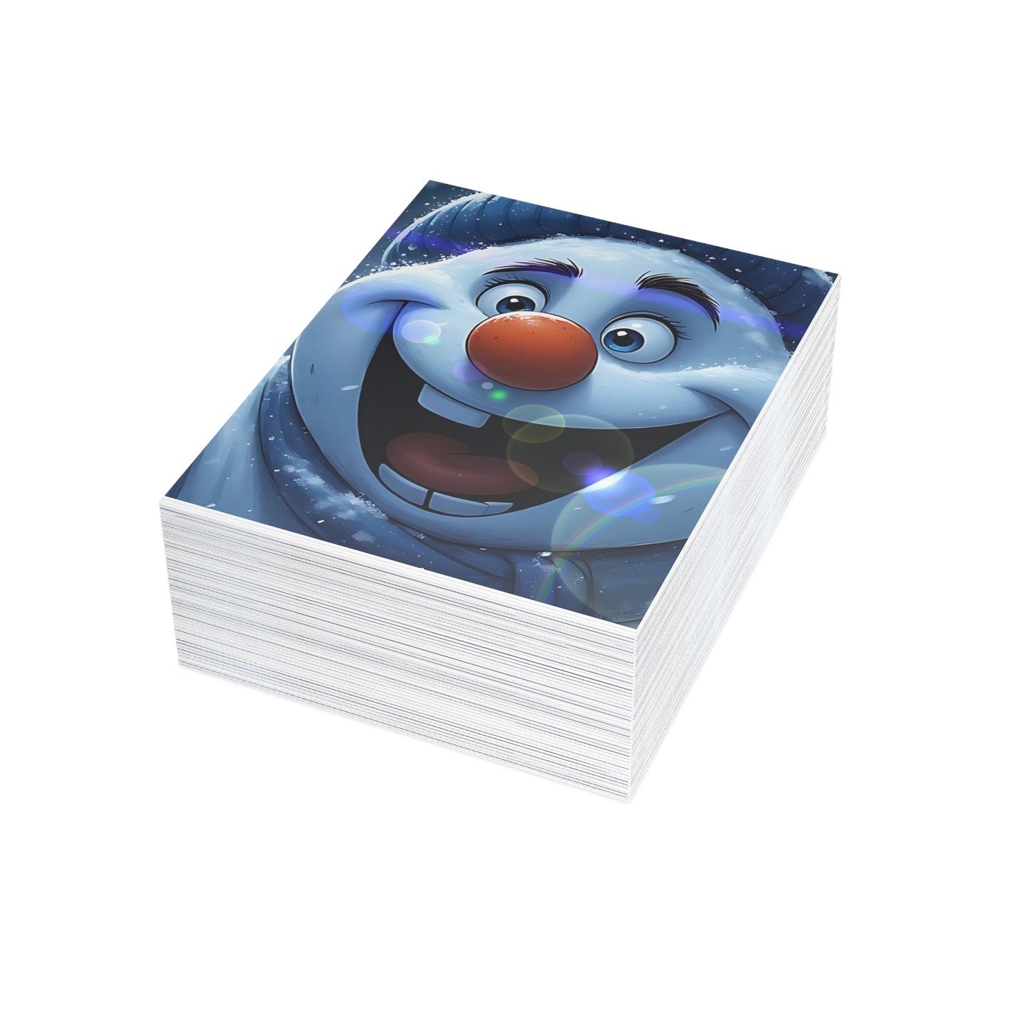 Happy Snowman (Christmas Selfies) Postcard Bundles (envelopes included)