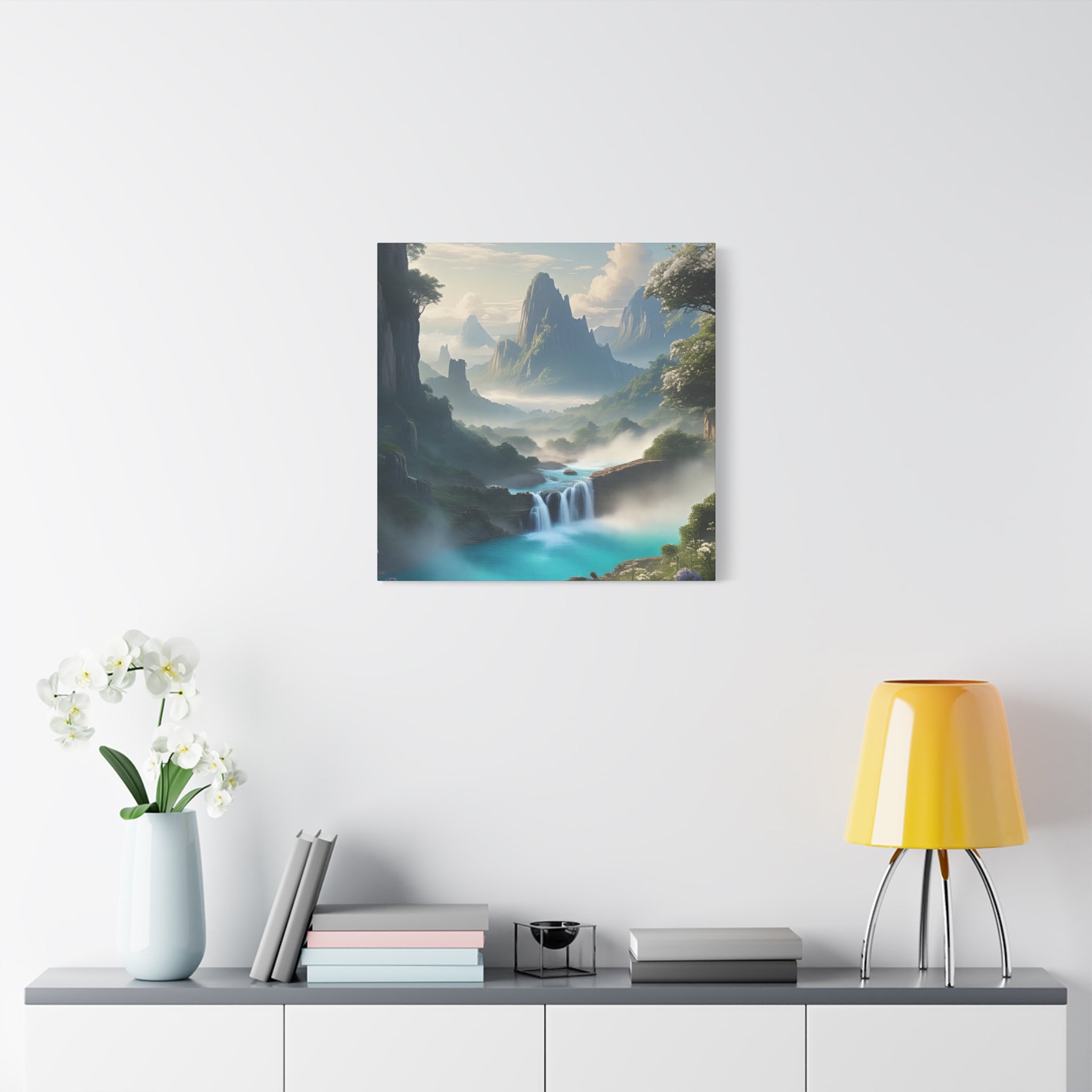 Scenic Landscape Canvas Print, Wall Art Decor, Home Decoration, Nature Wall Art, Gift for Nature Lovers, Tranquil Art for Living Room