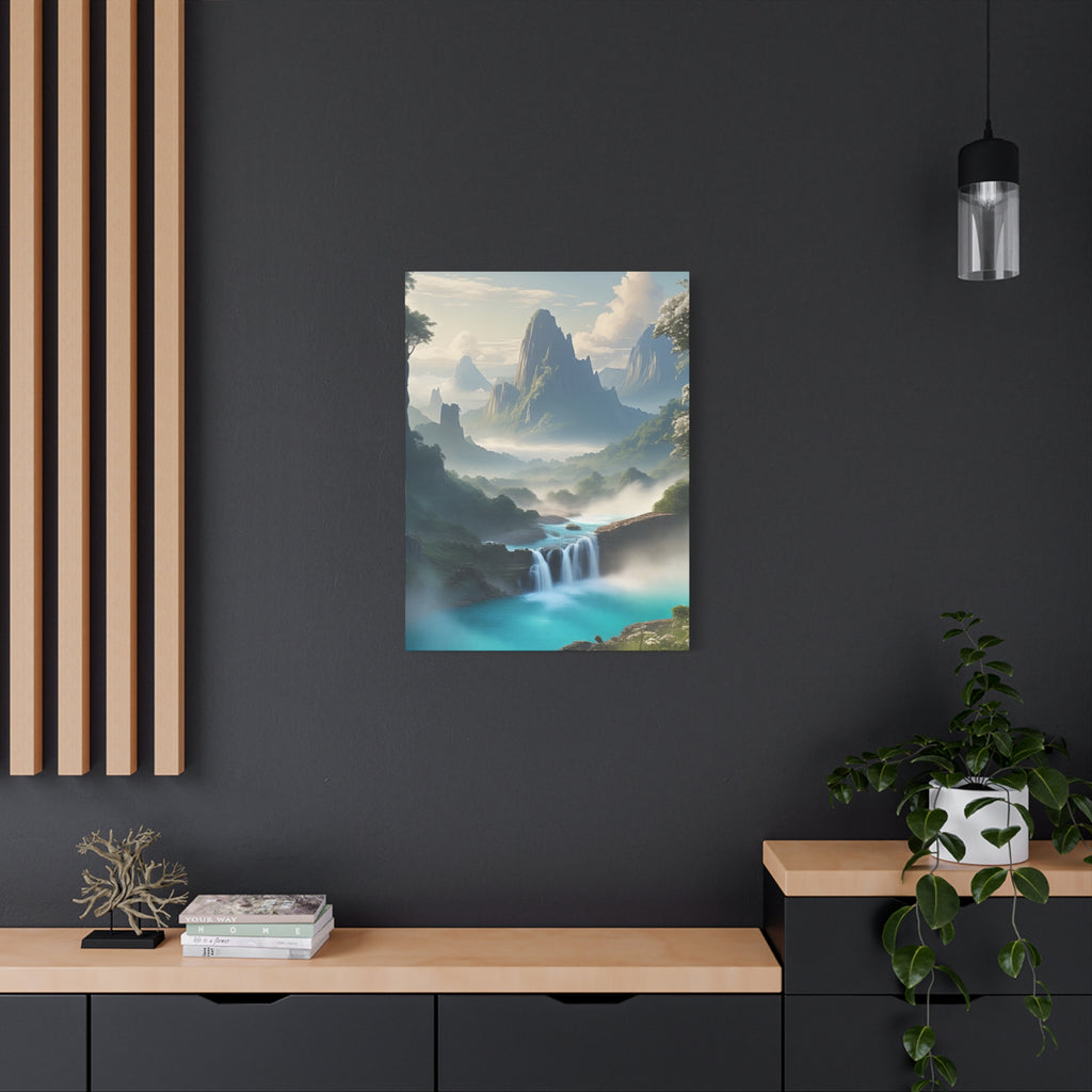 Scenic Landscape Canvas Print, Wall Art Decor, Home Decoration, Nature Wall Art, Gift for Nature Lovers, Tranquil Art for Living Room
