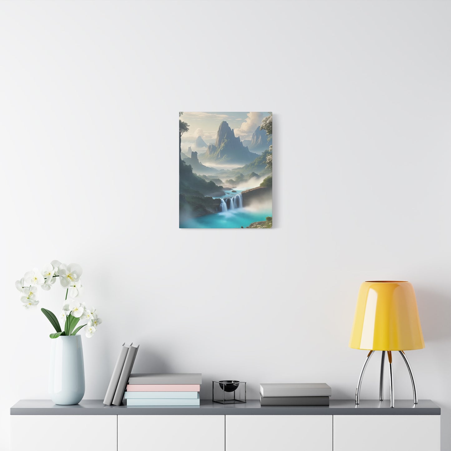 Scenic Landscape Canvas Print, Wall Art Decor, Home Decoration, Nature Wall Art, Gift for Nature Lovers, Tranquil Art for Living Room