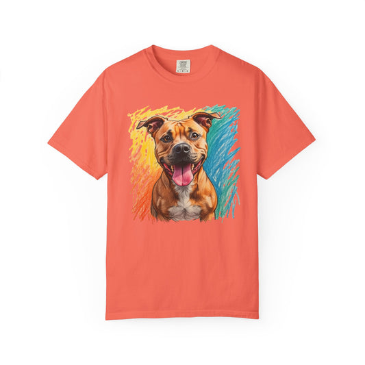 Vibrant Dog Lover T-Shirt, Pet Shirt, Animal T-Shirt, Gift for Dog Owners, Cute Dog Apparel, Unisex Pet Tee