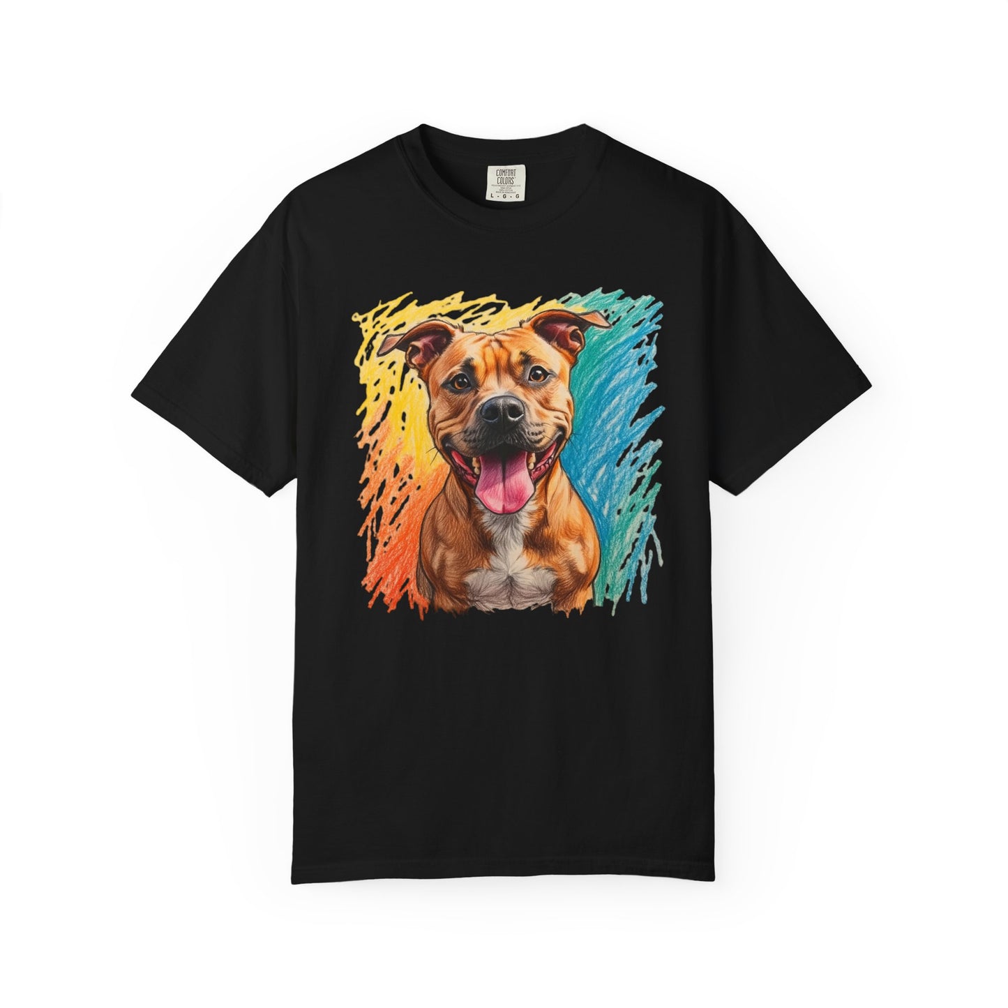 Vibrant Dog Lover T-Shirt, Pet Shirt, Animal T-Shirt, Gift for Dog Owners, Cute Dog Apparel, Unisex Pet Tee