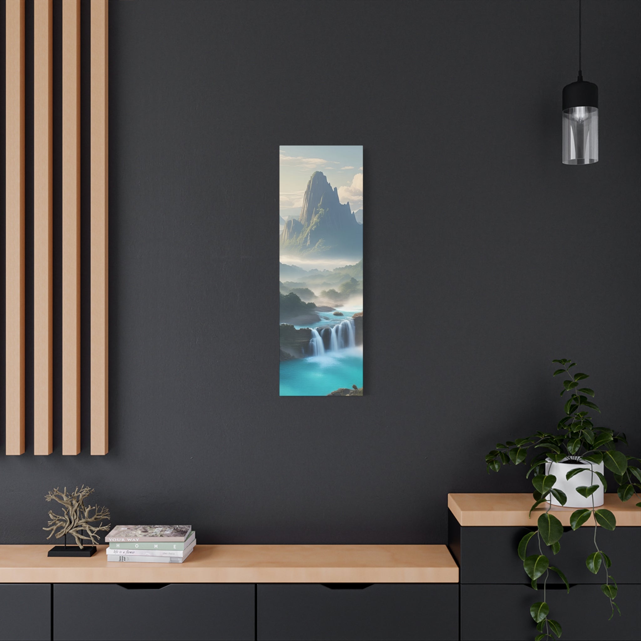 Scenic Landscape Canvas Print, Wall Art Decor, Home Decoration, Nature Wall Art, Gift for Nature Lovers, Tranquil Art for Living Room