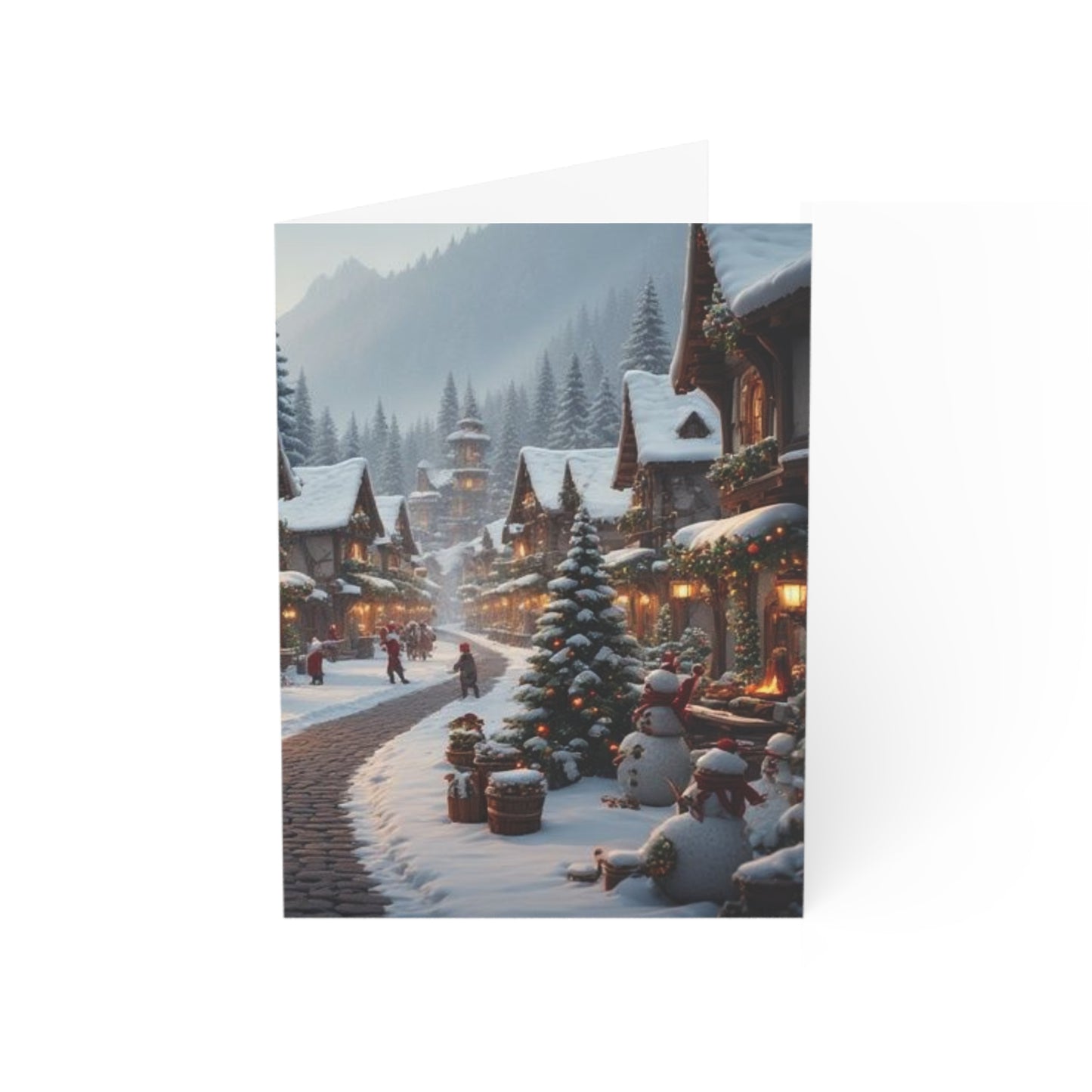 Charming Holiday Greeting Cards, Festive Winter Greetings, Christmas Cards, Seasonal Greetings, Holiday Cheer, Winter Wonderland