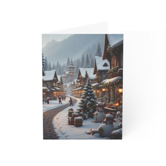 Charming Holiday Greeting Cards, Festive Winter Greetings, Christmas Cards, Seasonal Greetings, Holiday Cheer, Winter Wonderland