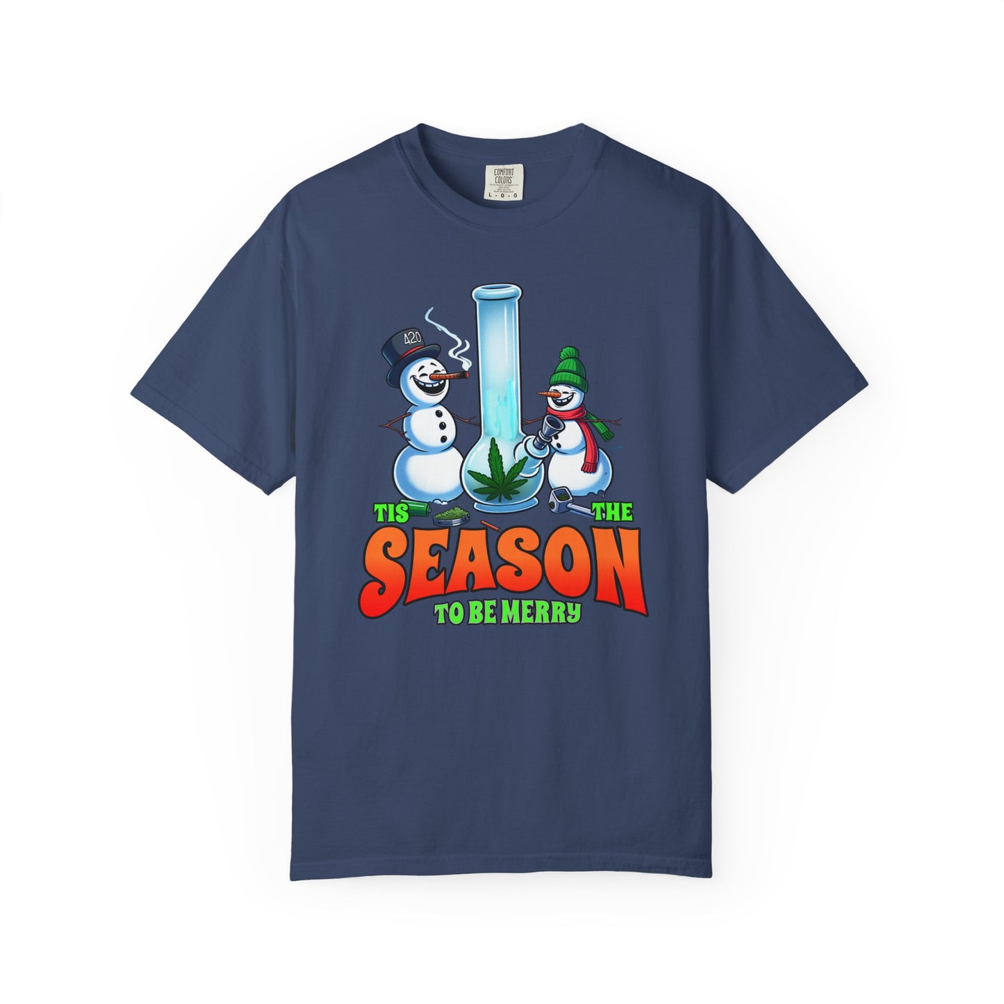 Festive Unisex T-Shirt: 'Tis the Season to Be Merry'