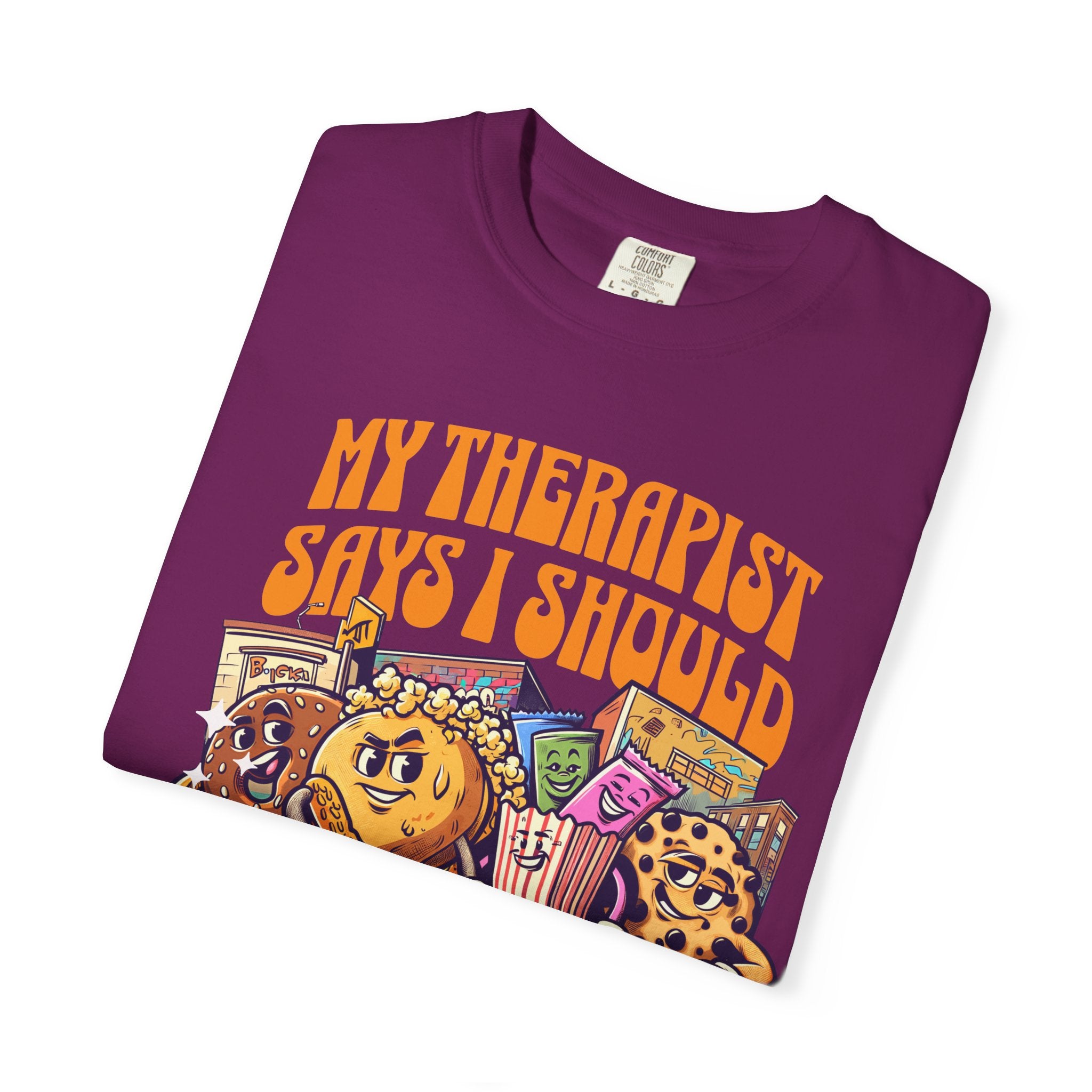 Funny Foodie T-Shirt, My Therapist Says I Should Eat More Munchies, Cute Snack Tee, Unisex Humor Shirt, Gift for Food Lovers, Birthday [...]