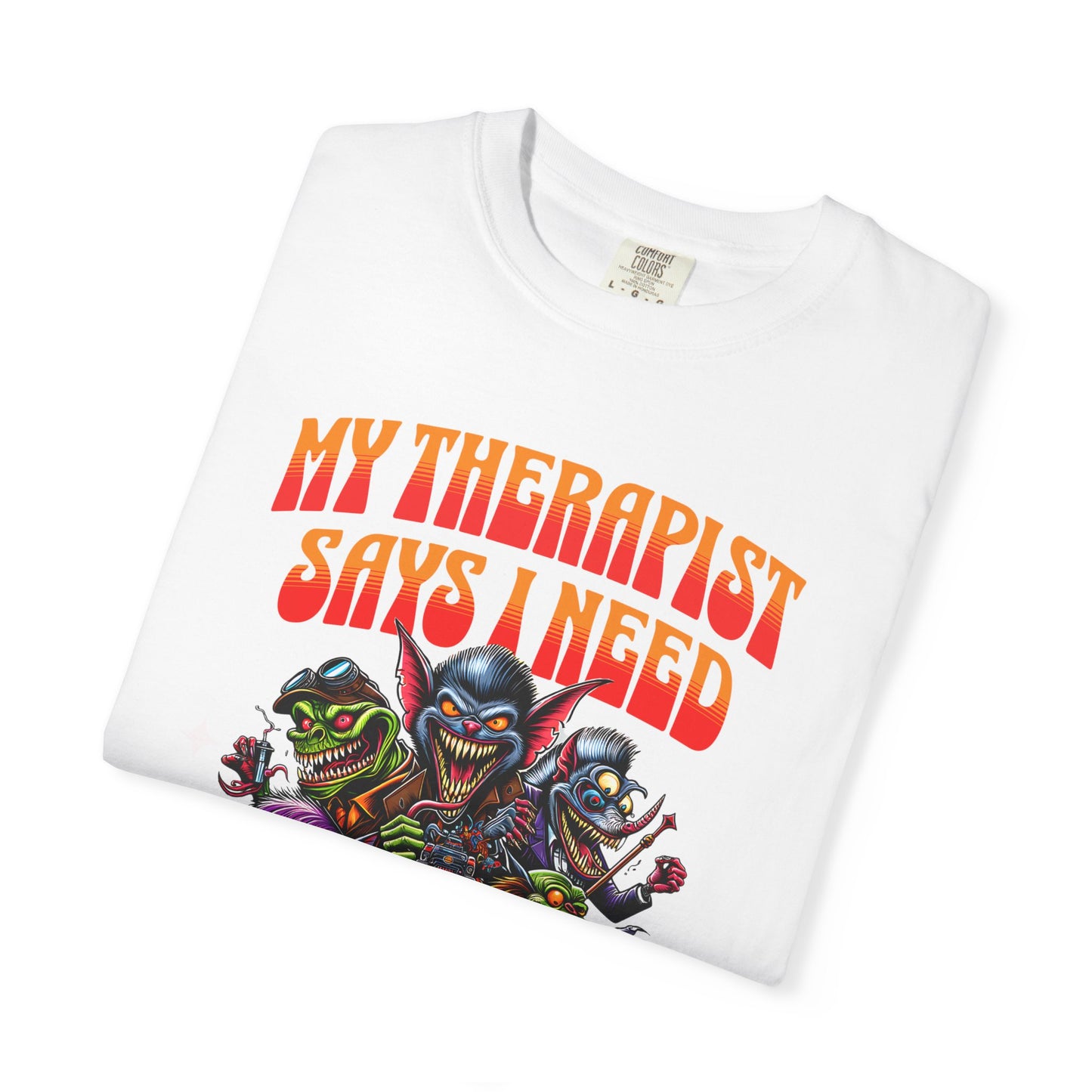 My Therapist Says I Need More Torque T-Shirt, Funny Graphic Tee, Unisex Casual Top, Gift for Car Enthusiasts, Humor Apparel