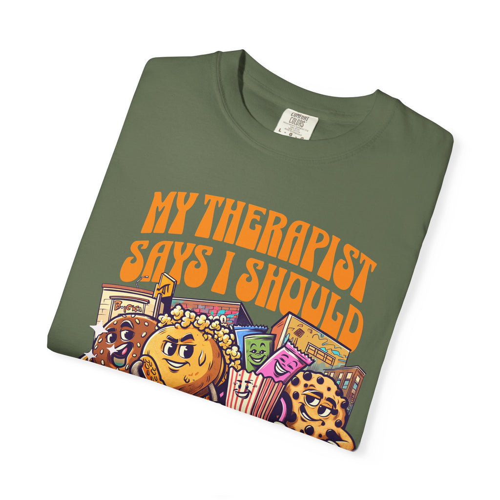 Funny Foodie T-Shirt, My Therapist Says I Should Eat More Munchies, Cute Snack Tee, Unisex Humor Shirt, Gift for Food Lovers, Birthday [...]