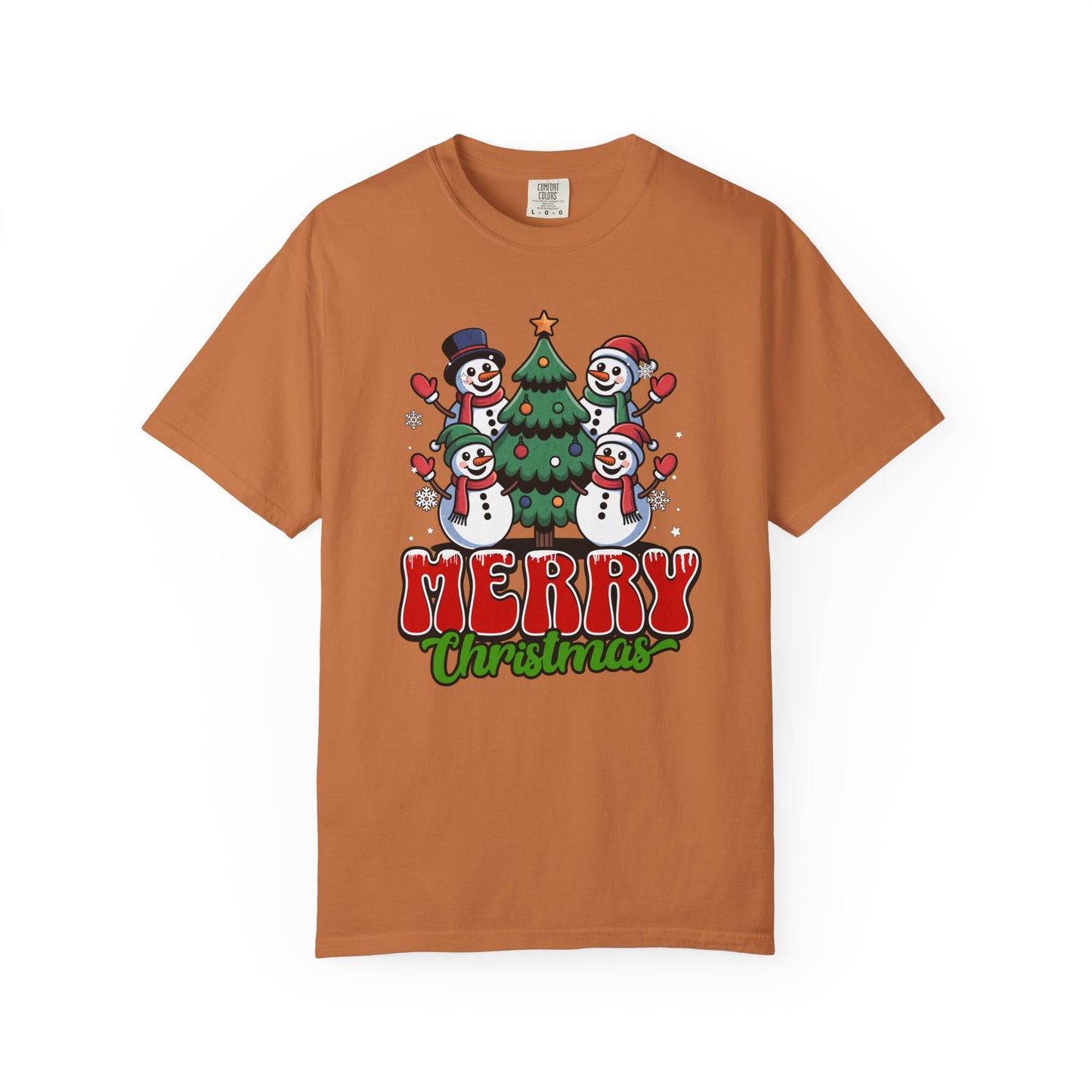Merry Christmas Snowman T-shirt