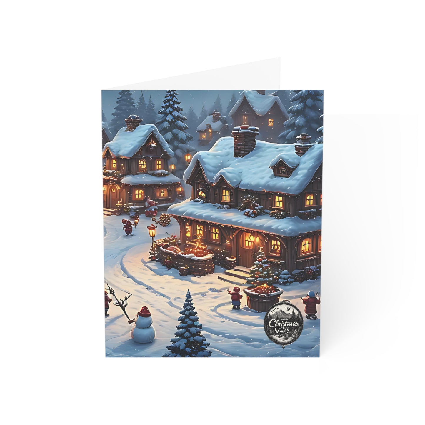 Winter Wonderland Greeting Cards - Cozy Holiday Cards for Christmas, Seasonal Greetings, Festive Wishes, Winter Joy, Holiday Cheer