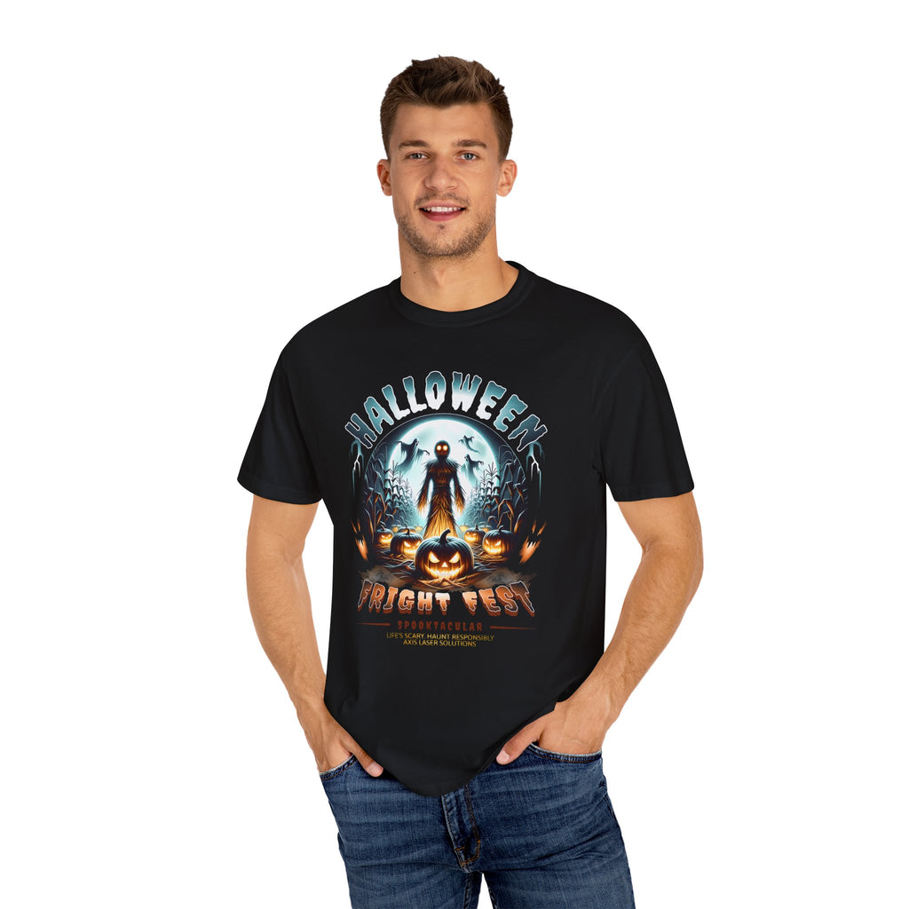 Halloween Graphic Tee, Unisex Halloween T-Shirt, Spooky Season Apparel, Customizable Halloween Gift, October Fest Shirt