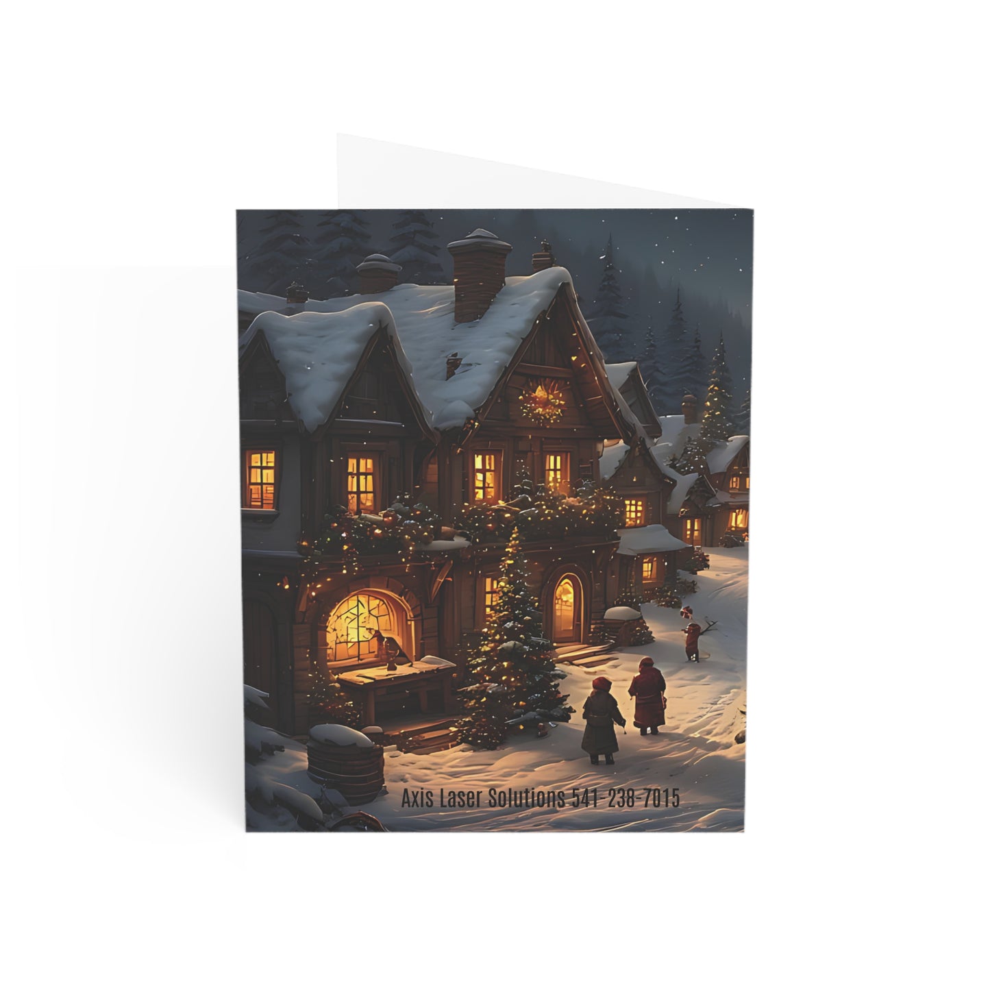 Cozy Christmas Greeting Cards, Holiday Cards, Winter Stationery, Cute Card Set, Seasonal Greetings, Christmas Decor