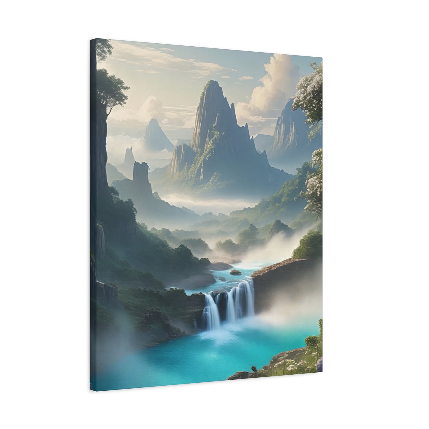 Scenic Landscape Canvas Print, Wall Art Decor, Home Decoration, Nature Wall Art, Gift for Nature Lovers, Tranquil Art for Living Room