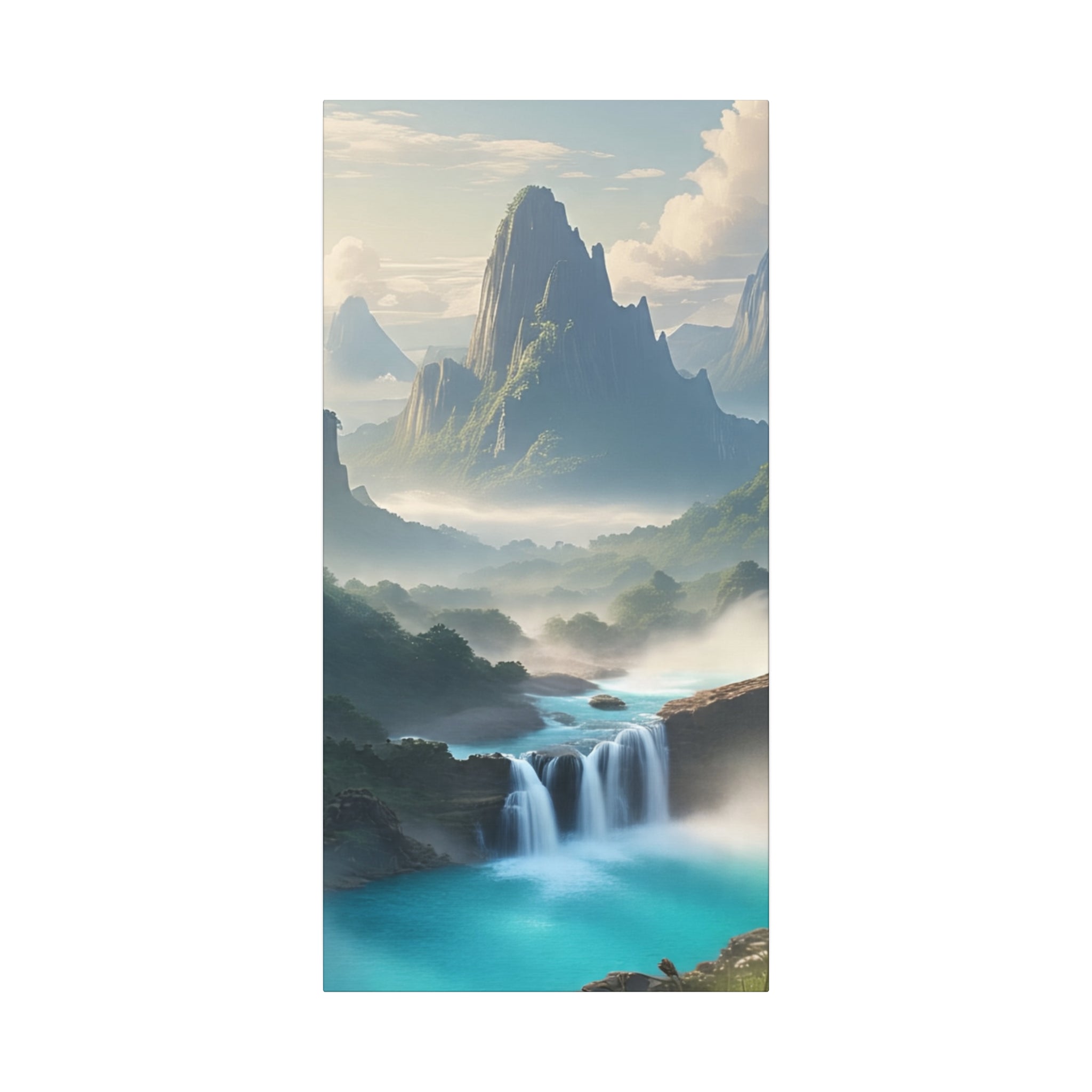 Scenic Landscape Canvas Print, Wall Art Decor, Home Decoration, Nature Wall Art, Gift for Nature Lovers, Tranquil Art for Living Room