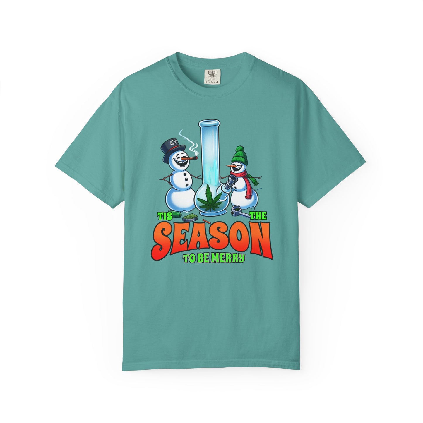 Festive Unisex T-Shirt: 'Tis the Season to Be Merry'