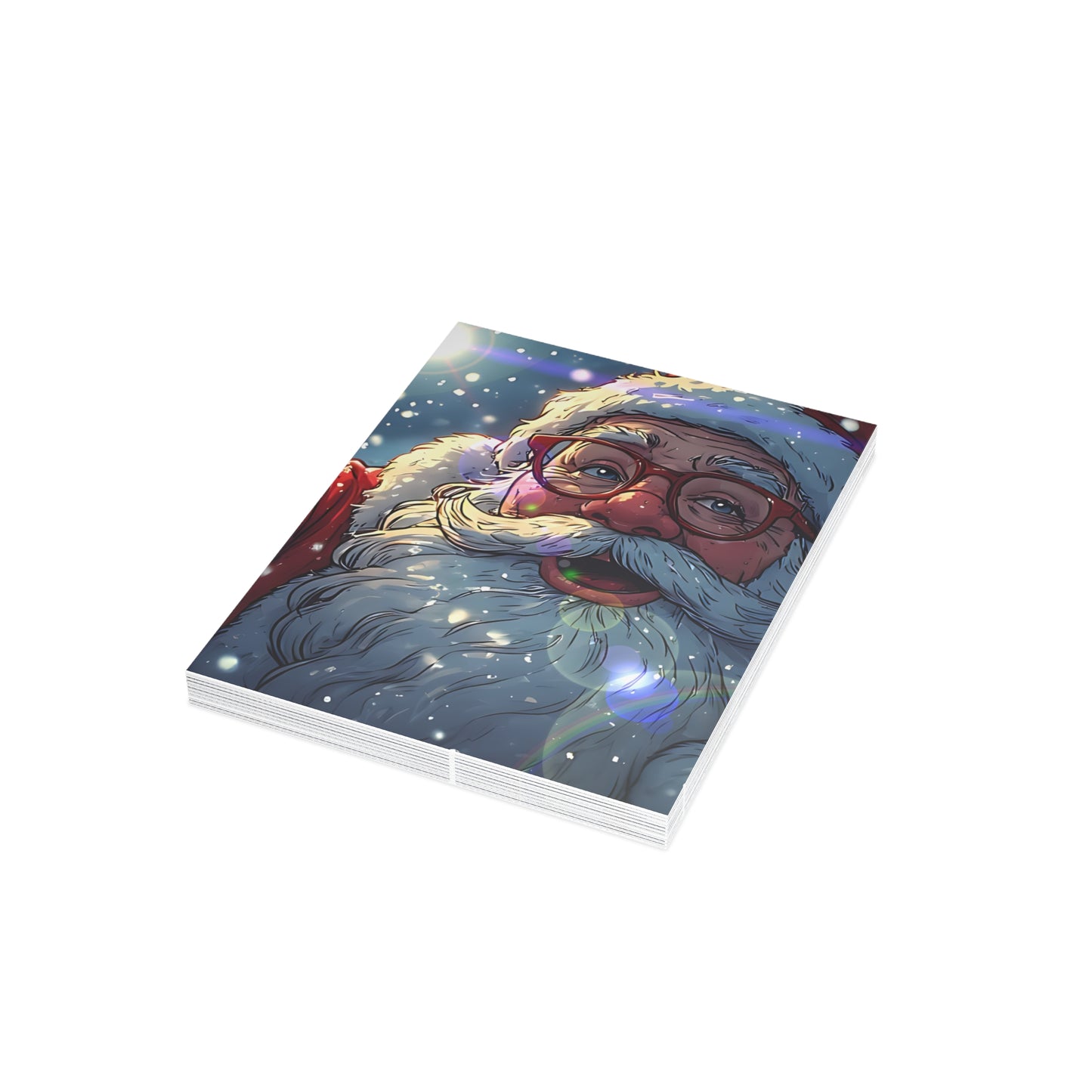 Happy Santa (Christmas Selfies) Postcard Bundles (envelopes included)