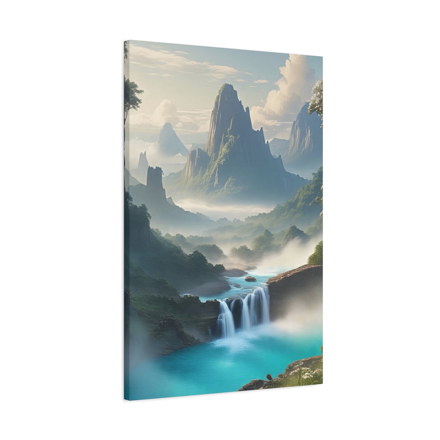 Scenic Landscape Canvas Print, Wall Art Decor, Home Decoration, Nature Wall Art, Gift for Nature Lovers, Tranquil Art for Living Room