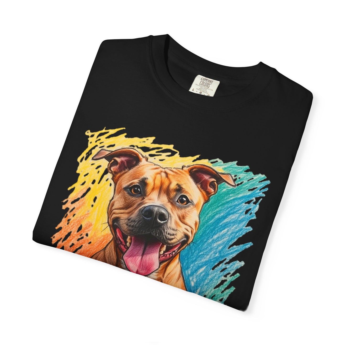 Vibrant Dog Lover T-Shirt, Pet Shirt, Animal T-Shirt, Gift for Dog Owners, Cute Dog Apparel, Unisex Pet Tee