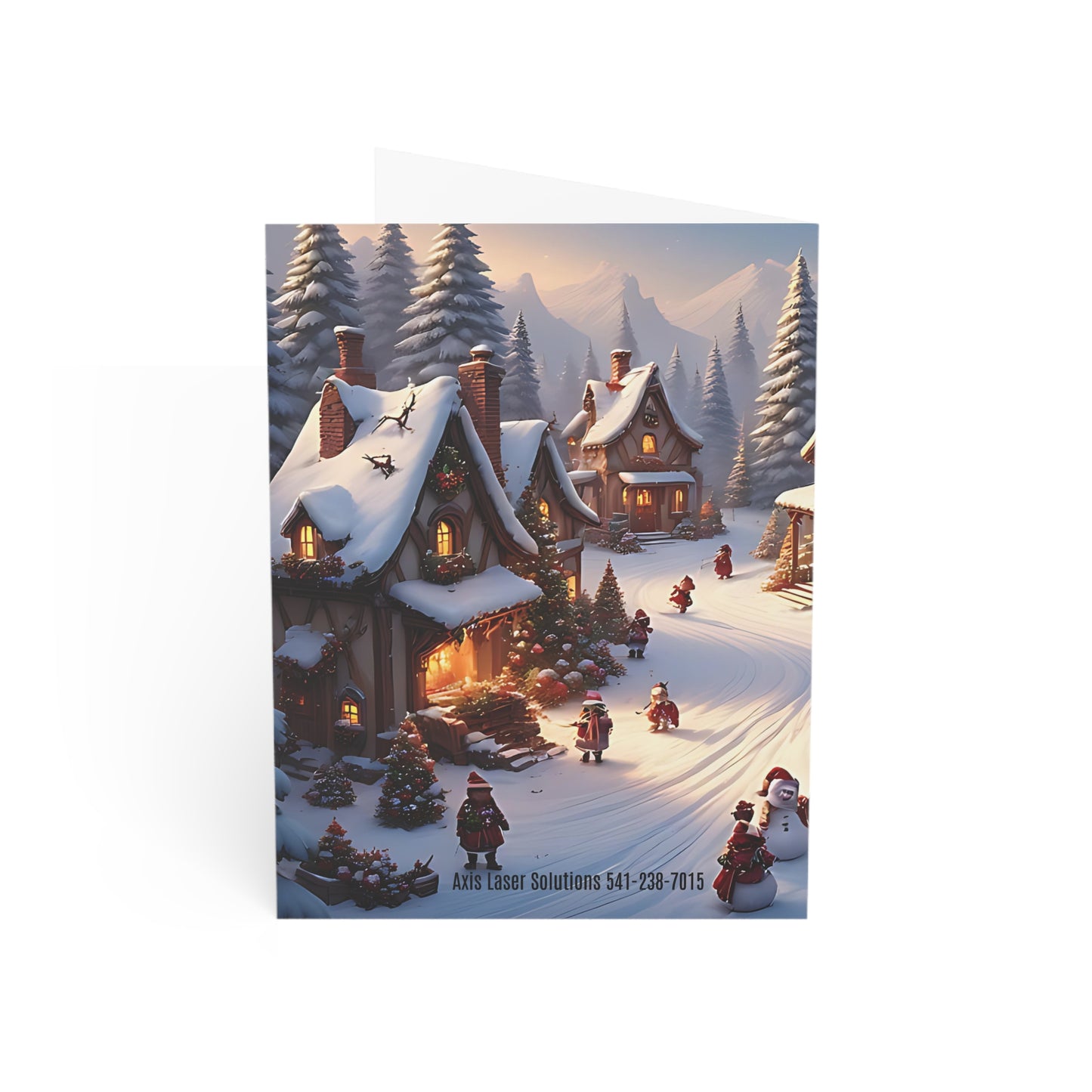 Charming Christmas Greeting Cards - Festive Winter Scenes, Holiday Cards for Friends and Family, Ideal for Christmas, New Year, Winter [...]