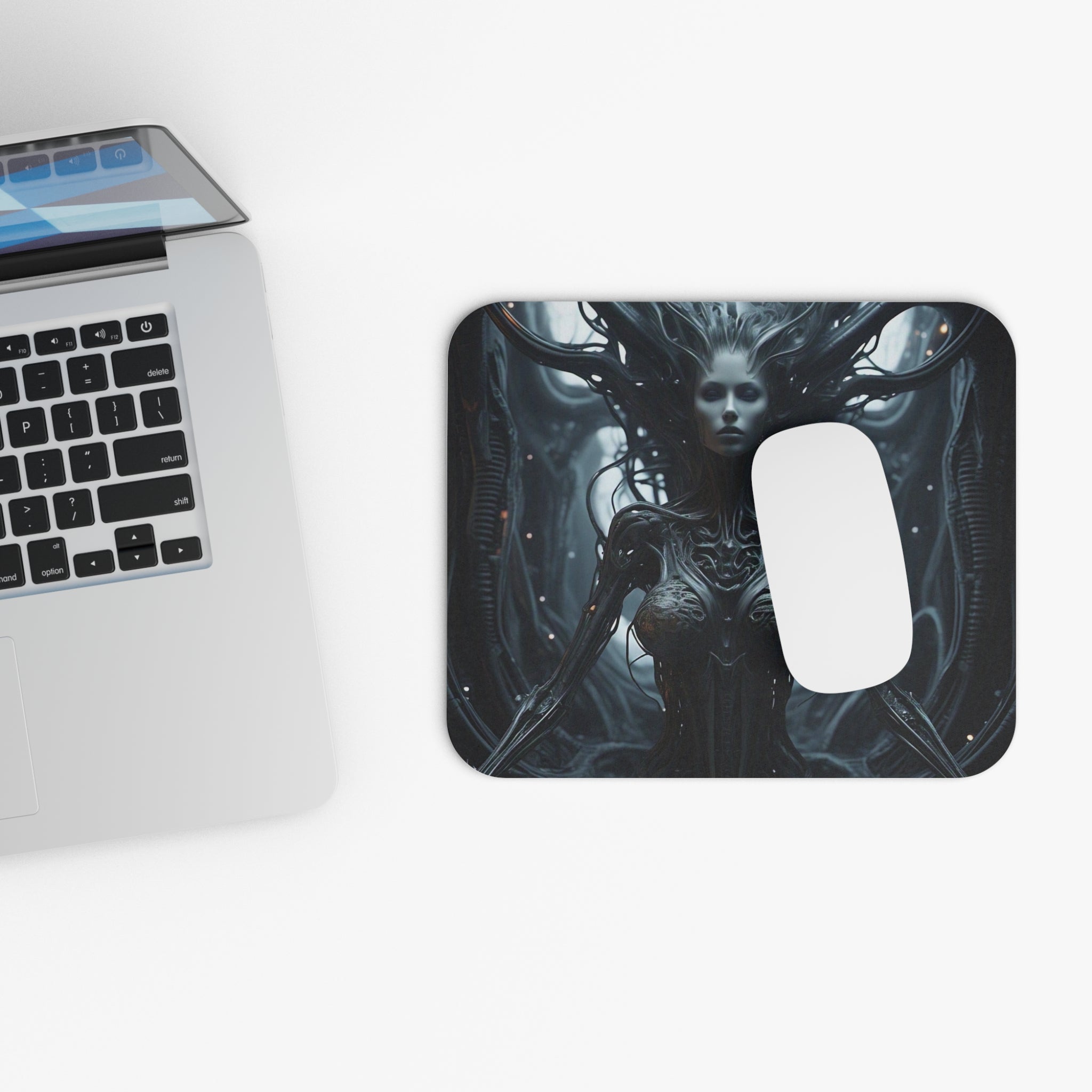 Futuristic Cyberpunk Mouse Pad - Unique Design for Gamers and Tech Enthusiasts