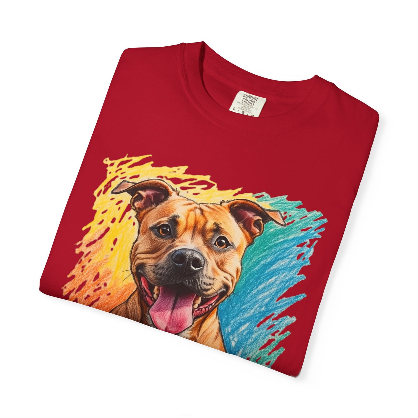 Vibrant Dog Lover T-Shirt, Pet Shirt, Animal T-Shirt, Gift for Dog Owners, Cute Dog Apparel, Unisex Pet Tee