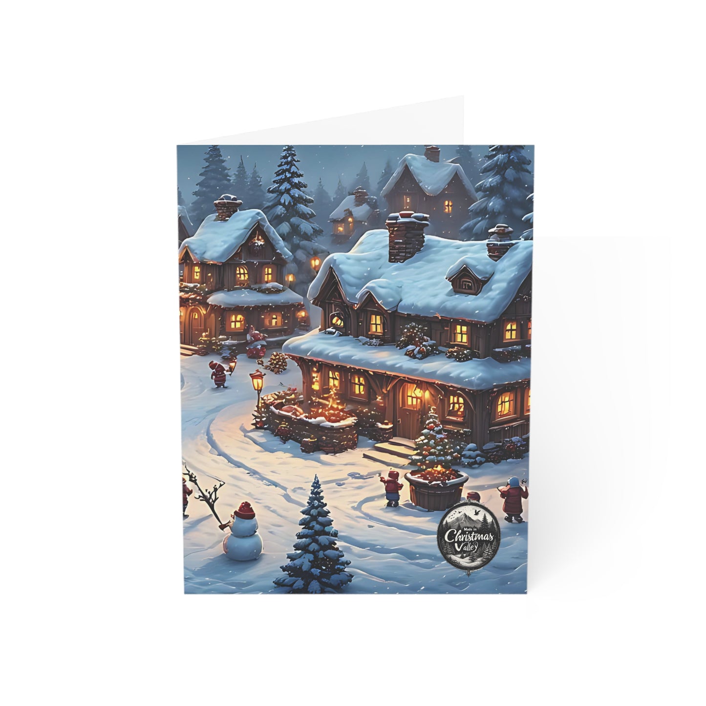 Winter Wonderland Greeting Cards - Cozy Holiday Cards for Christmas, Seasonal Greetings, Festive Wishes, Winter Joy, Holiday Cheer