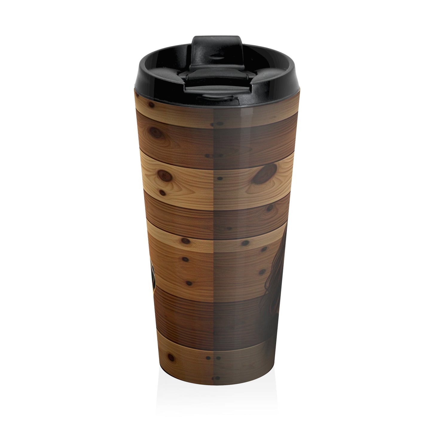 Rustic Horse Travel Mug | Equestrian Gift | Coffee Lover's Companion | Outdoor Adventure Cup | Farmhouse Decor