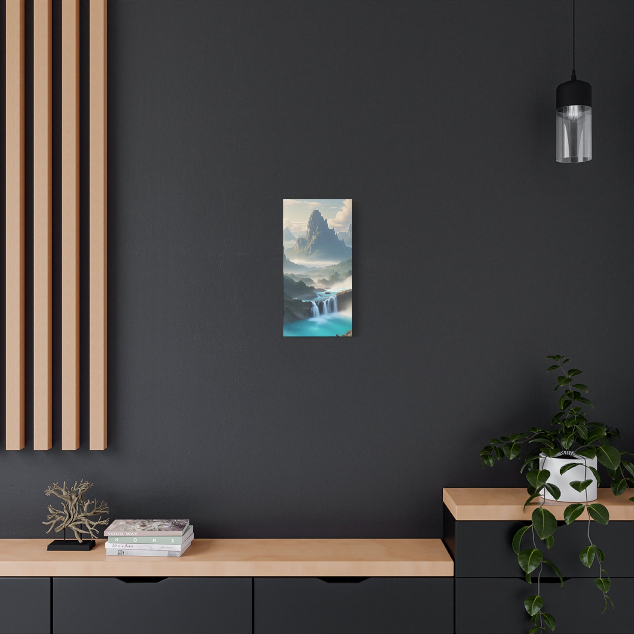 Scenic Landscape Canvas Print, Wall Art Decor, Home Decoration, Nature Wall Art, Gift for Nature Lovers, Tranquil Art for Living Room