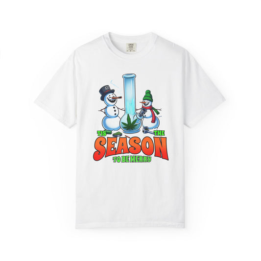 Festive Unisex T-Shirt: 'Tis the Season to Be Merry'