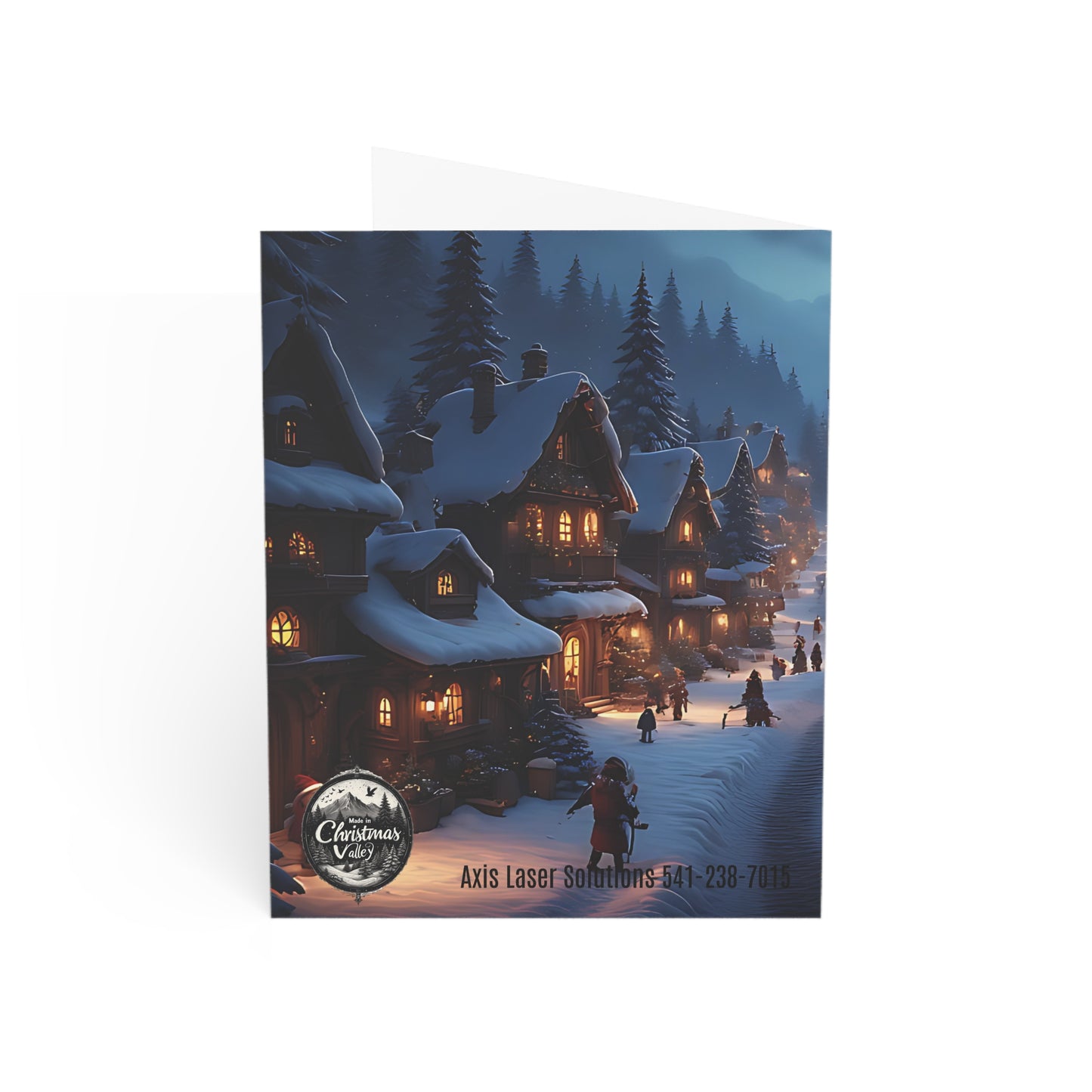 Winter Wonderland Greeting Cards - Cozy Holiday Cards for Christmas, New Year, Seasonal Greetings, Festive Occasions, and Winter [...]