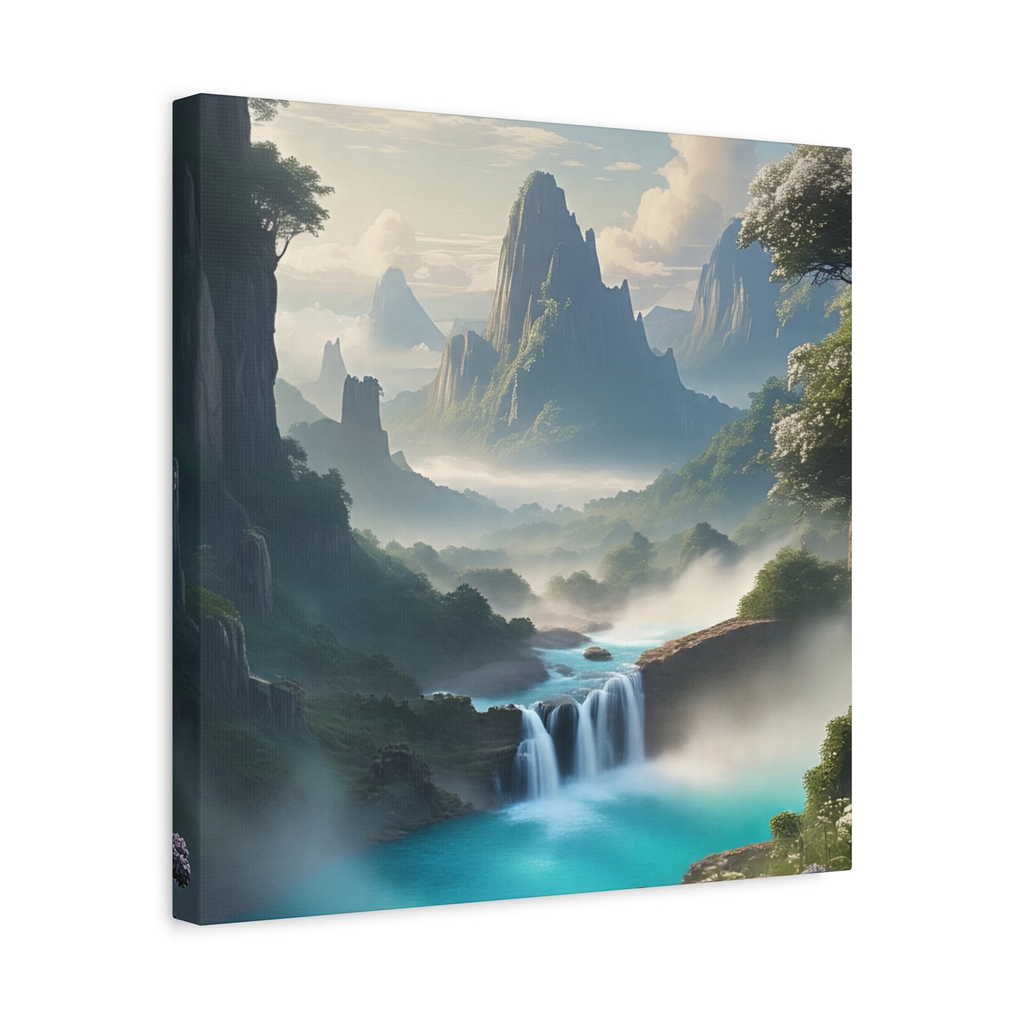 Scenic Landscape Canvas Print, Wall Art Decor, Home Decoration, Nature Wall Art, Gift for Nature Lovers, Tranquil Art for Living Room