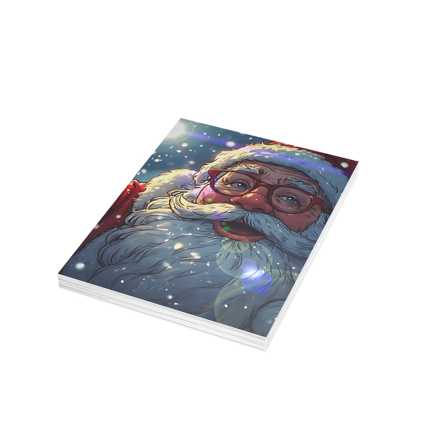 Happy Santa (Christmas Selfies) Postcard Bundles (envelopes included)