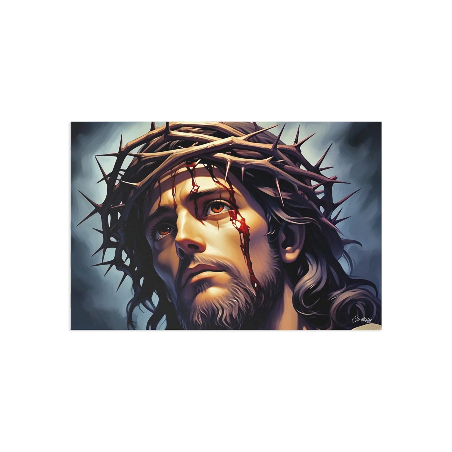 Religious Fine Art Postcards, Inspirational Greeting Cards, Christ Artwork, Spiritual Gifts, Faith-Based Decor