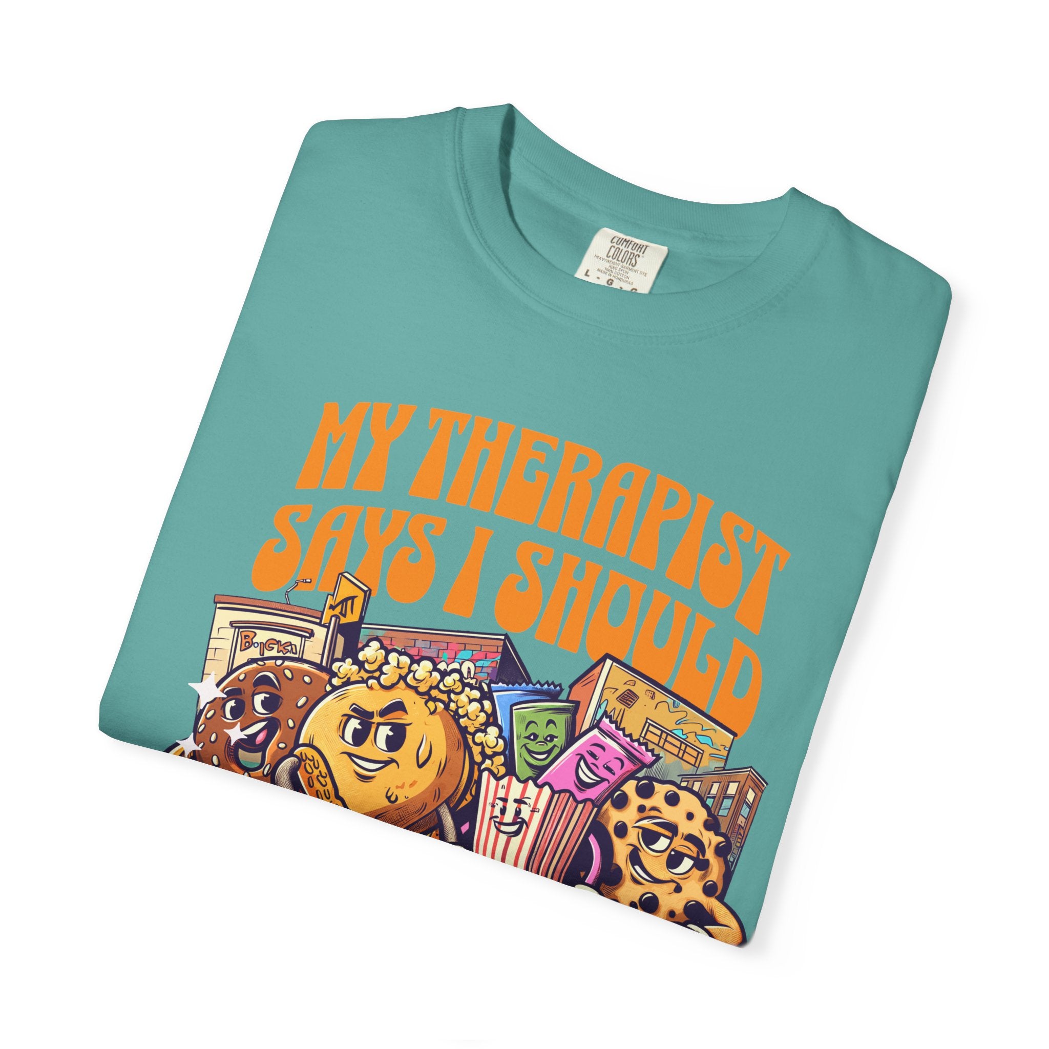 Funny Foodie T-Shirt, My Therapist Says I Should Eat More Munchies, Cute Snack Tee, Unisex Humor Shirt, Gift for Food Lovers, Birthday [...]