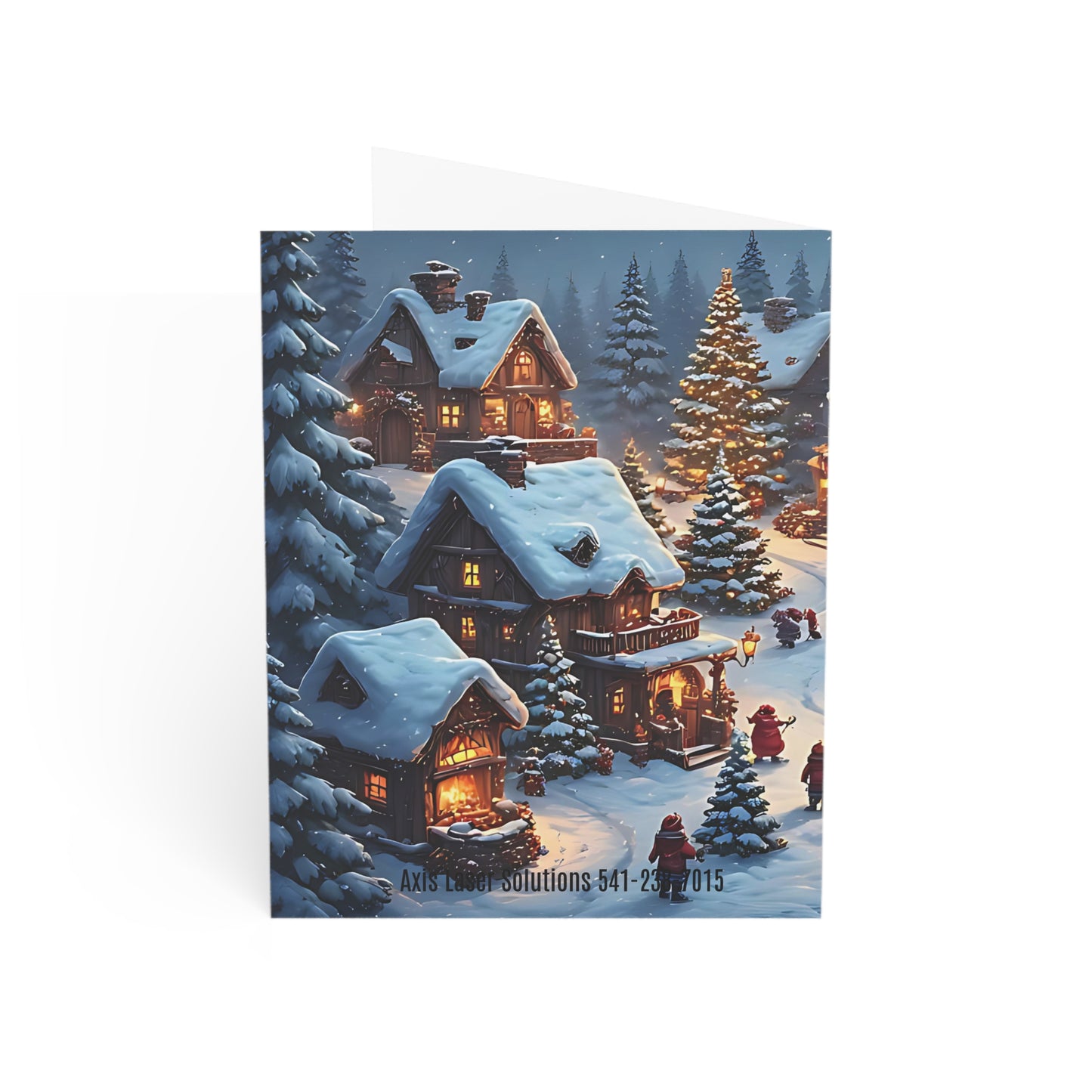 Winter Wonderland Greeting Cards - Cozy Holiday Cards for Christmas, Seasonal Greetings, Festive Wishes, Winter Joy, Holiday Cheer