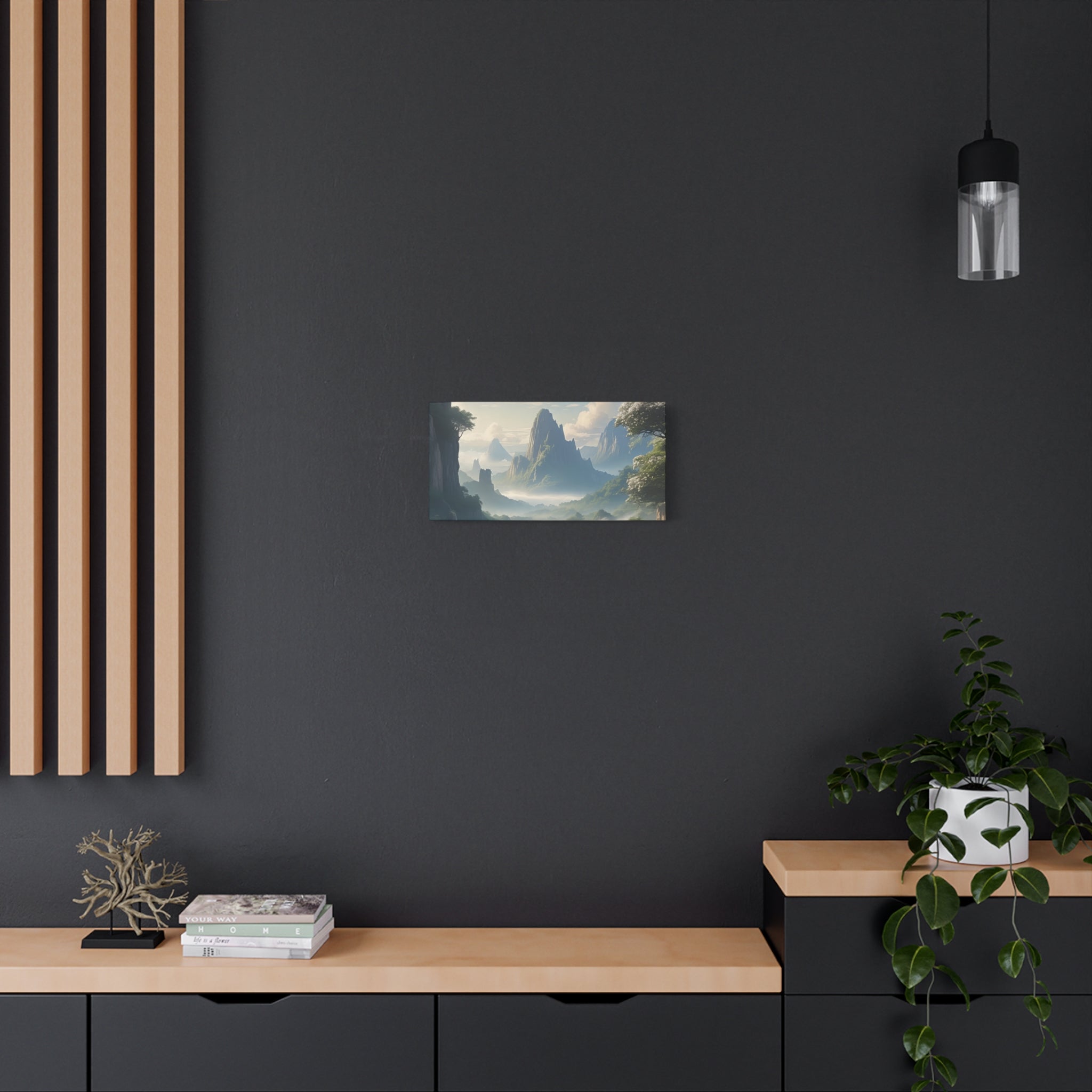 Scenic Landscape Canvas Print, Wall Art Decor, Home Decoration, Nature Wall Art, Gift for Nature Lovers, Tranquil Art for Living Room