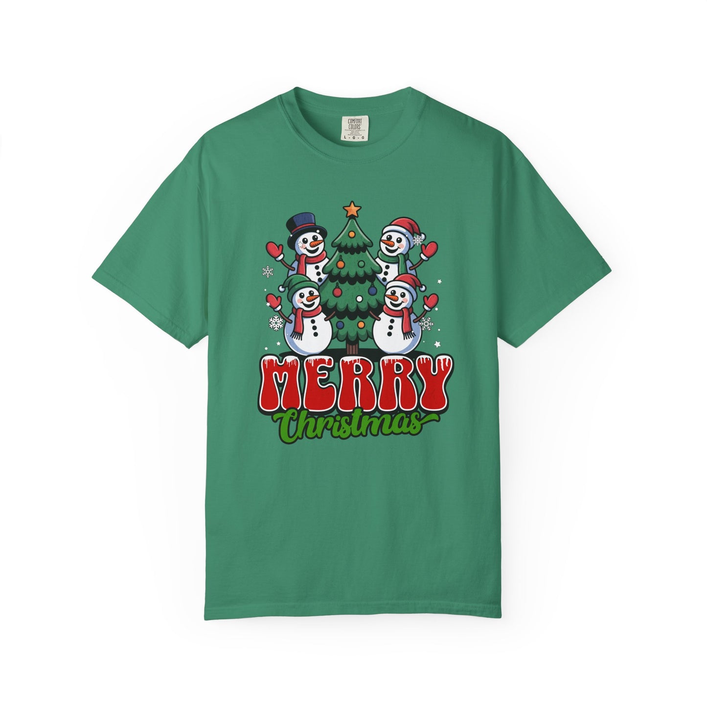 Merry Christmas Snowman T-shirt