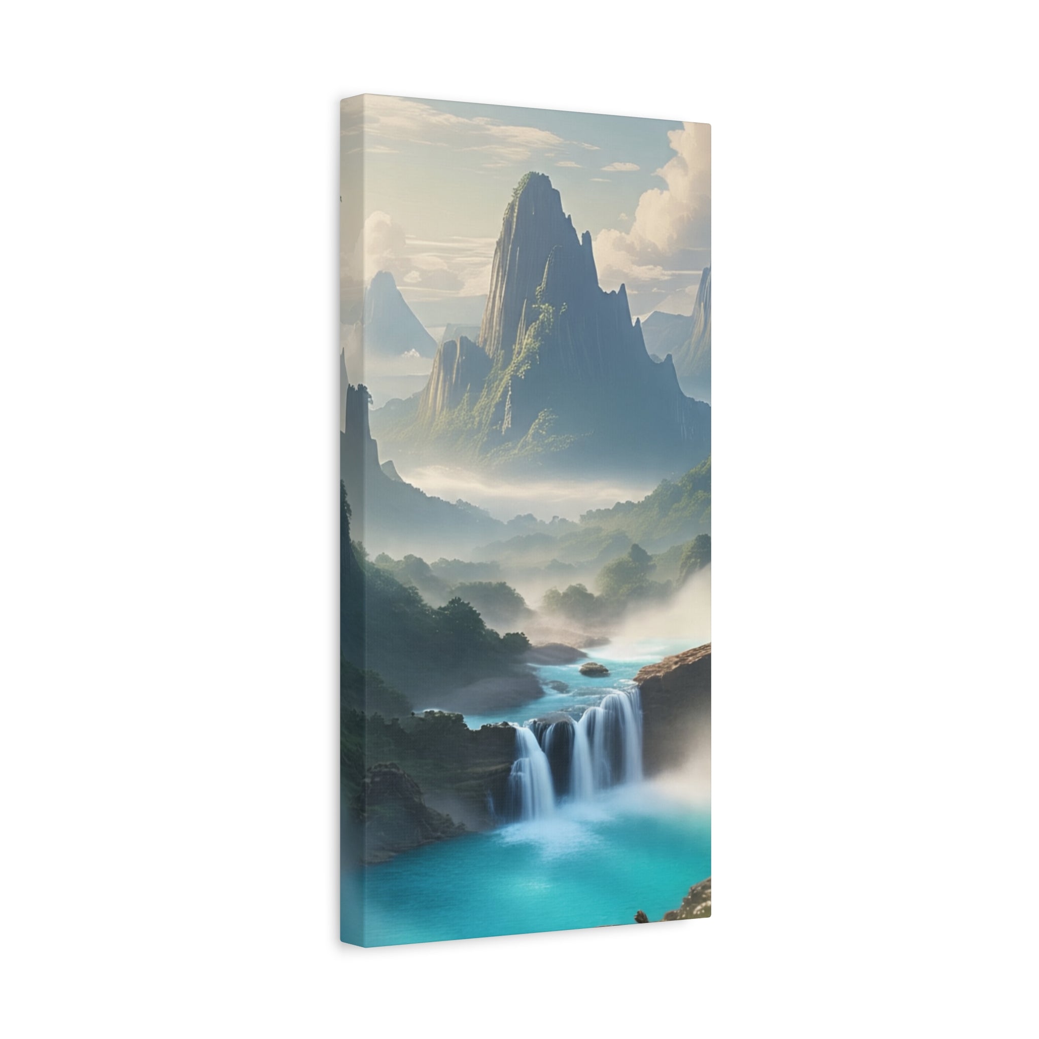 Scenic Landscape Canvas Print, Wall Art Decor, Home Decoration, Nature Wall Art, Gift for Nature Lovers, Tranquil Art for Living Room