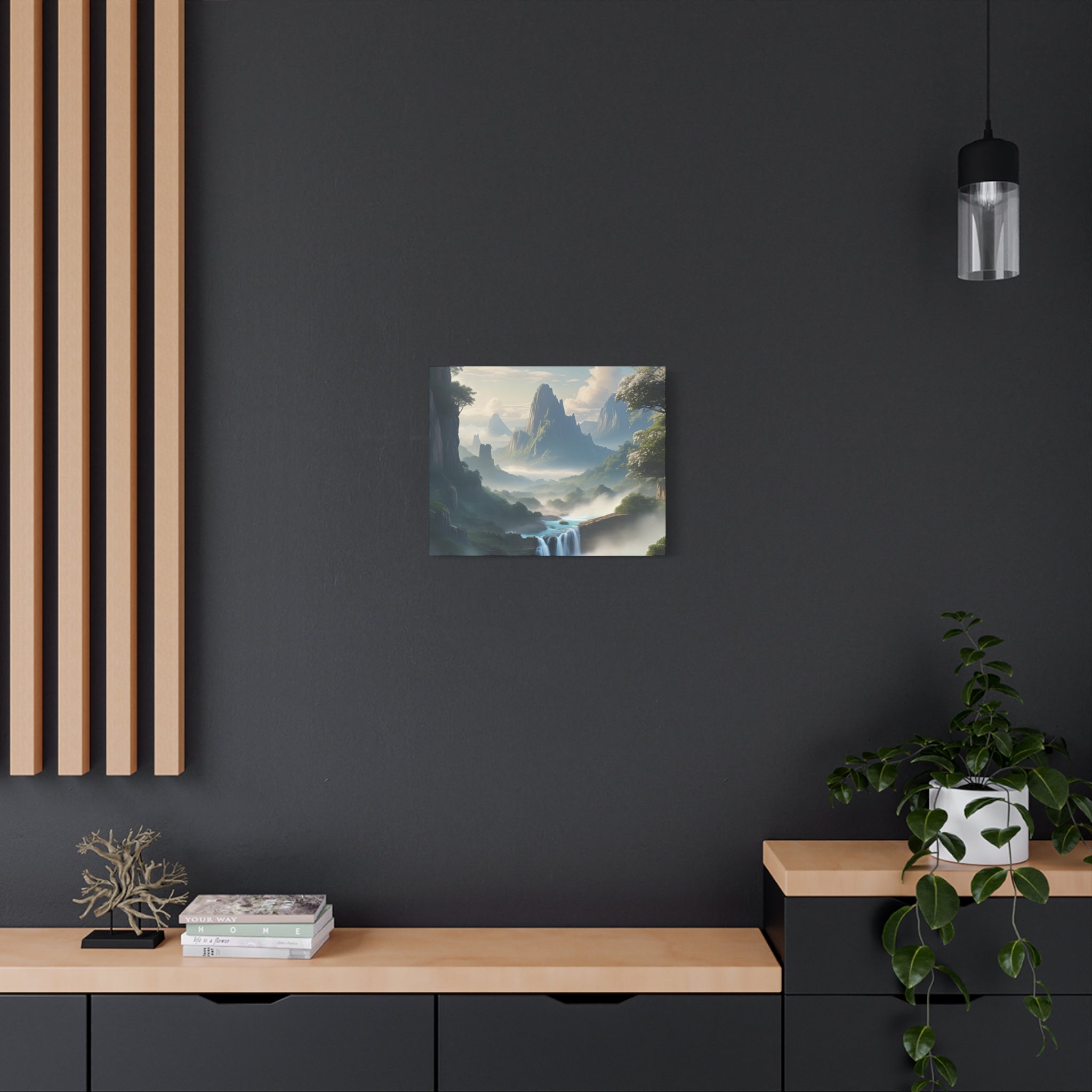 Scenic Landscape Canvas Print, Wall Art Decor, Home Decoration, Nature Wall Art, Gift for Nature Lovers, Tranquil Art for Living Room