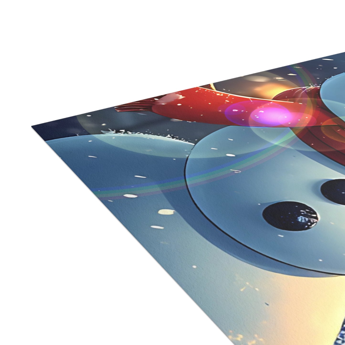 Snowman (Christmas Selfies) Postcard Bundles (envelopes included)