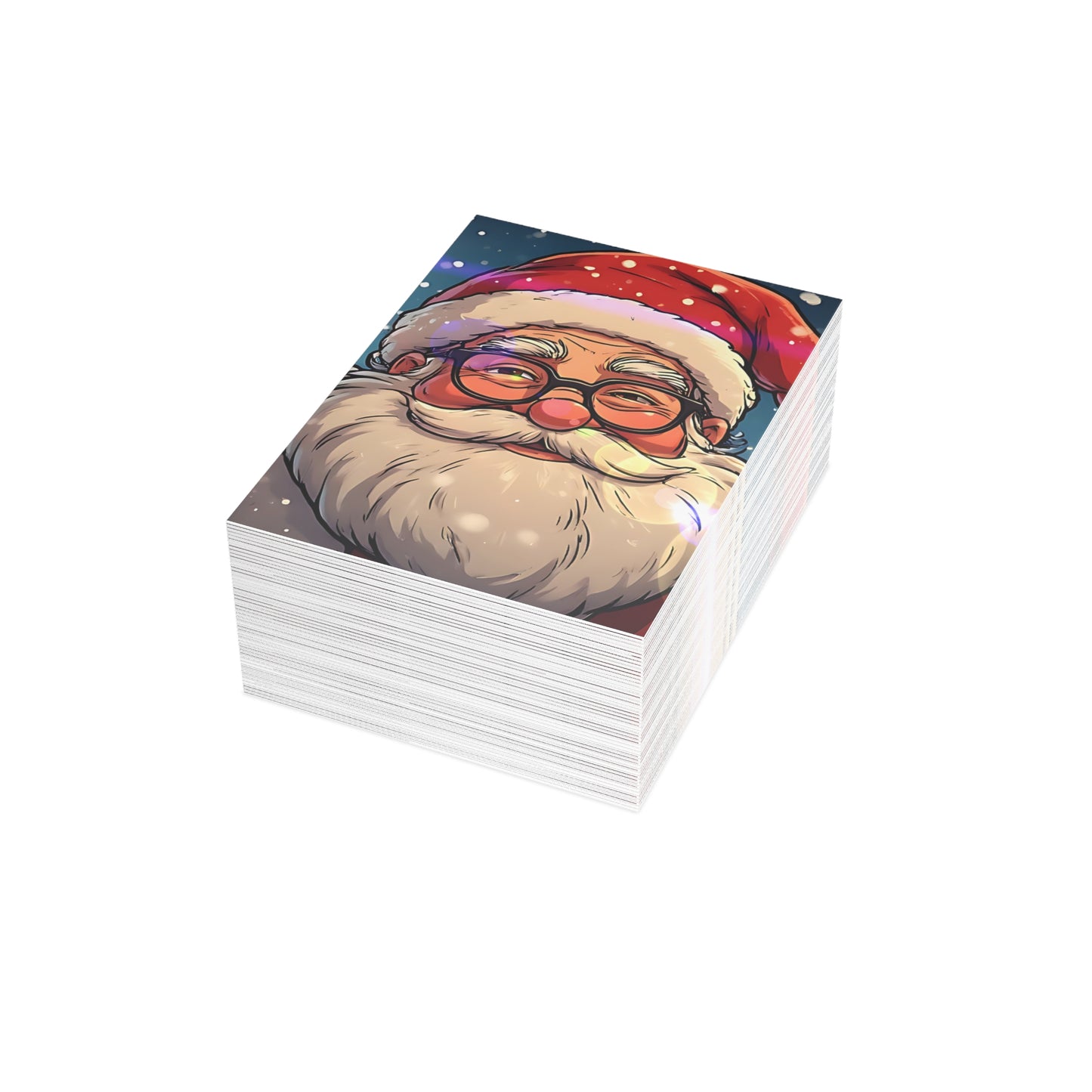 Santa (Christmas Selfies) Postcard Bundles (envelopes included)
