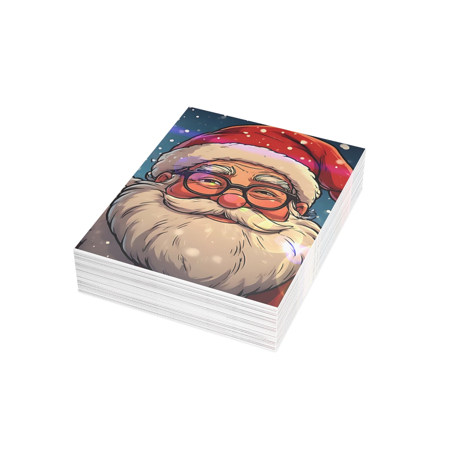 Santa (Christmas Selfies) Postcard Bundles (envelopes included)