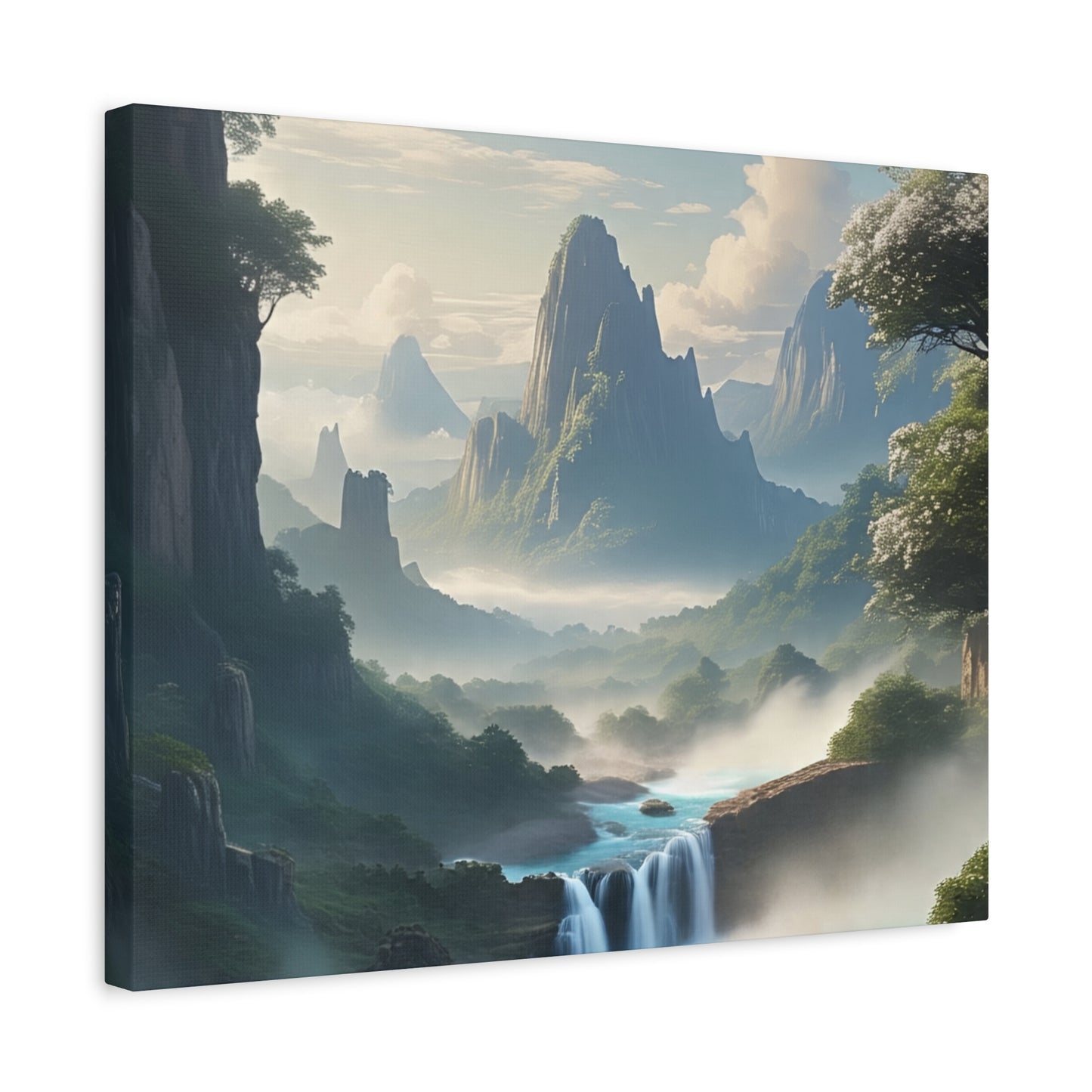 Scenic Landscape Canvas Print, Wall Art Decor, Home Decoration, Nature Wall Art, Gift for Nature Lovers, Tranquil Art for Living Room