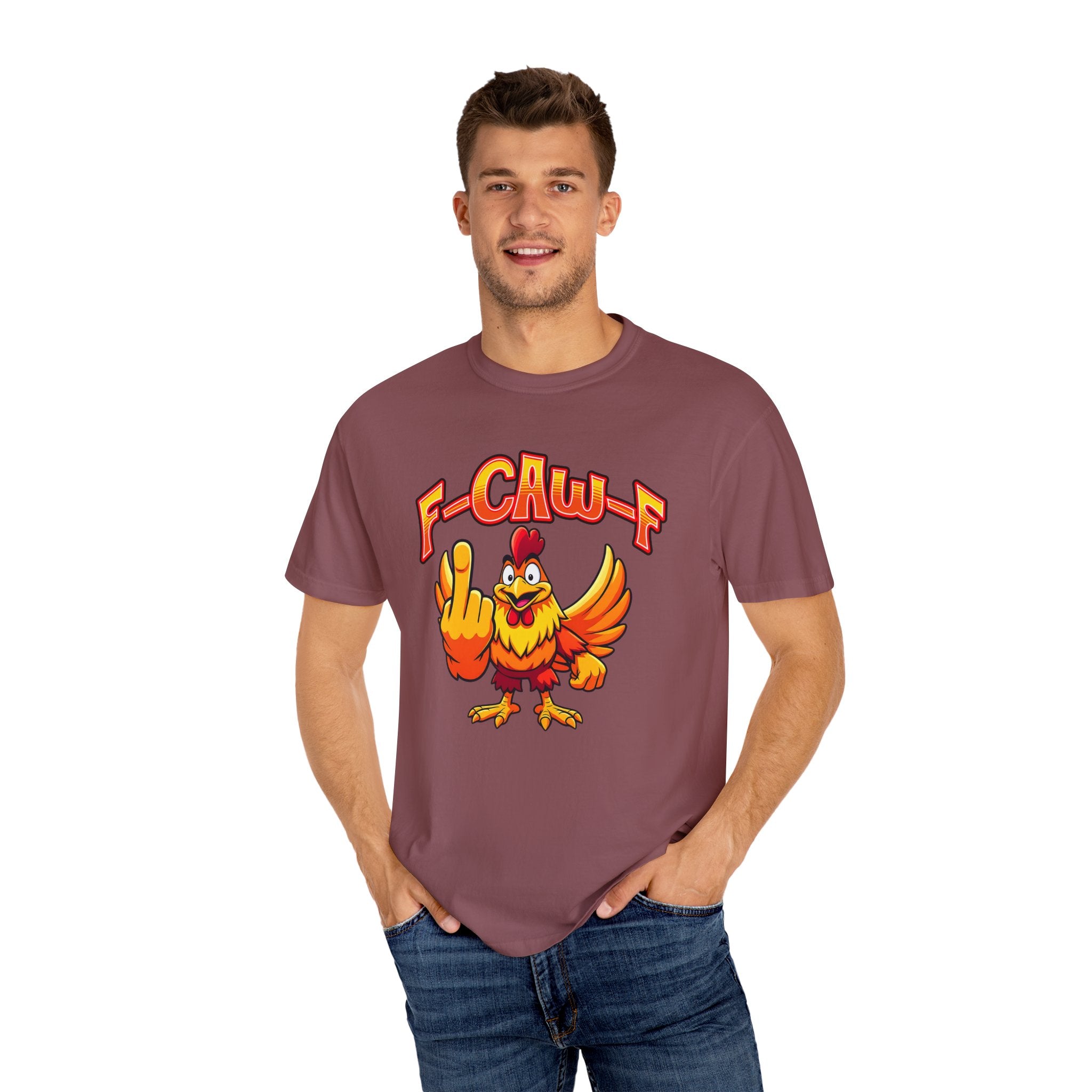 Funny Chicken T-Shirt, Unisex Tee, Gag Gift, Casual Wear, Birthday Present, Animal Lover Shirt, Quirky Humor Apparel