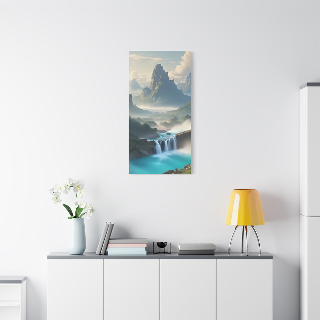 Scenic Landscape Canvas Print, Wall Art Decor, Home Decoration, Nature Wall Art, Gift for Nature Lovers, Tranquil Art for Living Room