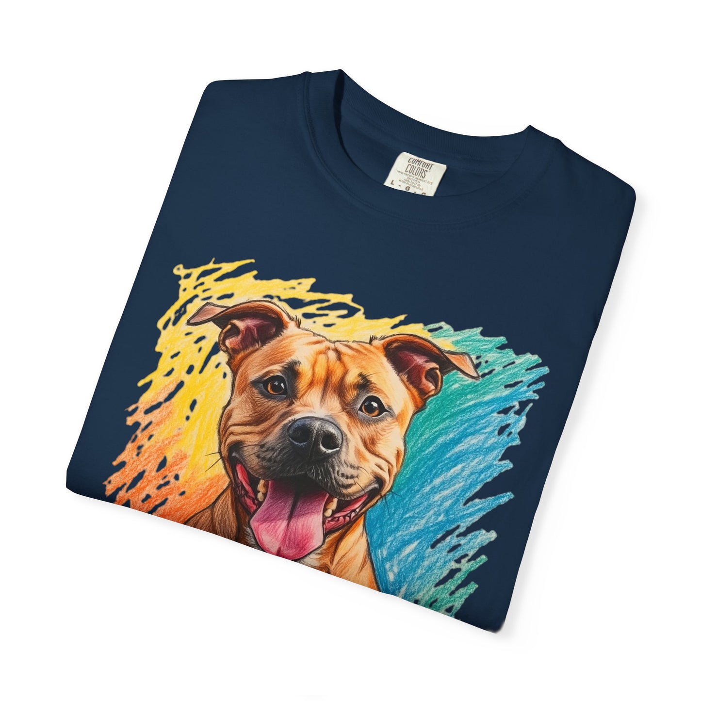 Vibrant Dog Lover T-Shirt, Pet Shirt, Animal T-Shirt, Gift for Dog Owners, Cute Dog Apparel, Unisex Pet Tee