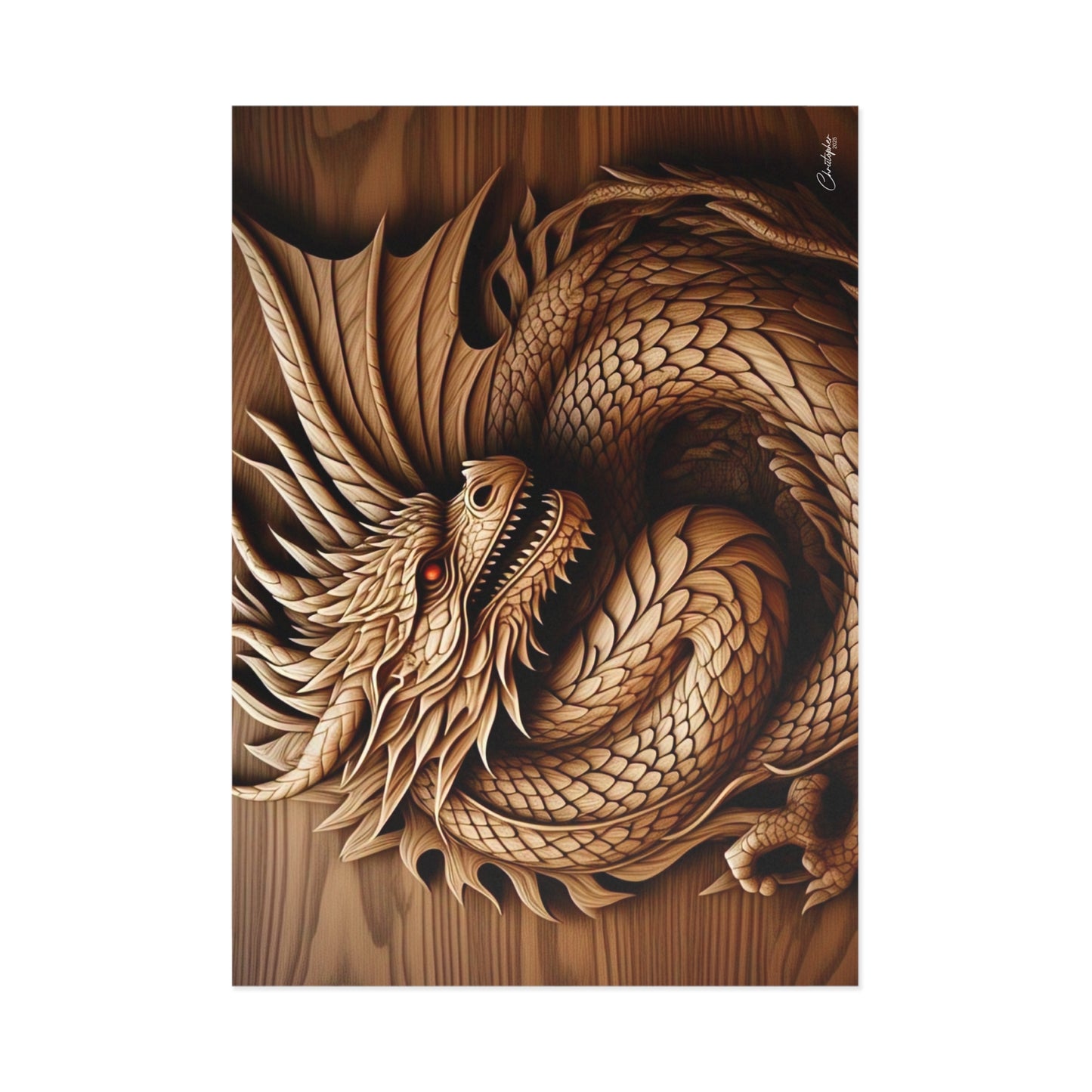 Dragon Fine Art Postcards, Fantasy Artwork, Unique Greeting Cards, Home Decor, Collectible Art